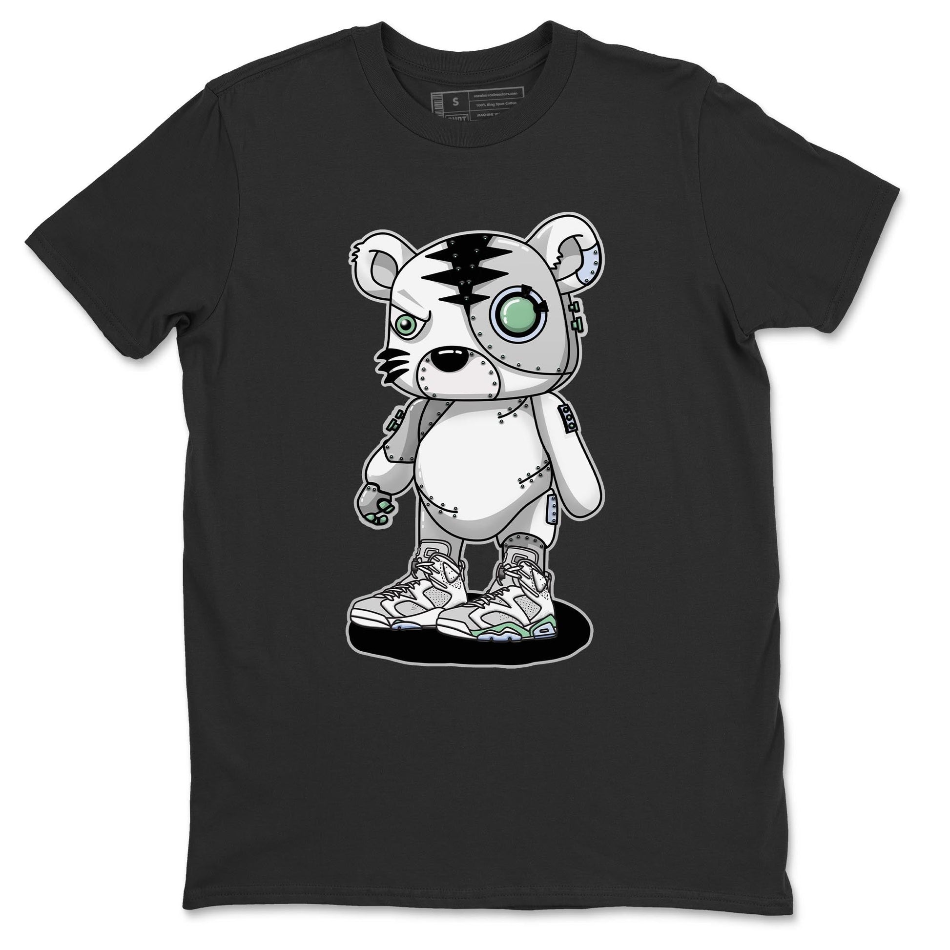 Jordan 6 Mint Foam Sneaker Match Tees Cyborg Tiger Sneaker Tees Jordan 6 Mint Foam Sneaker Release Tees Unisex Shirts
