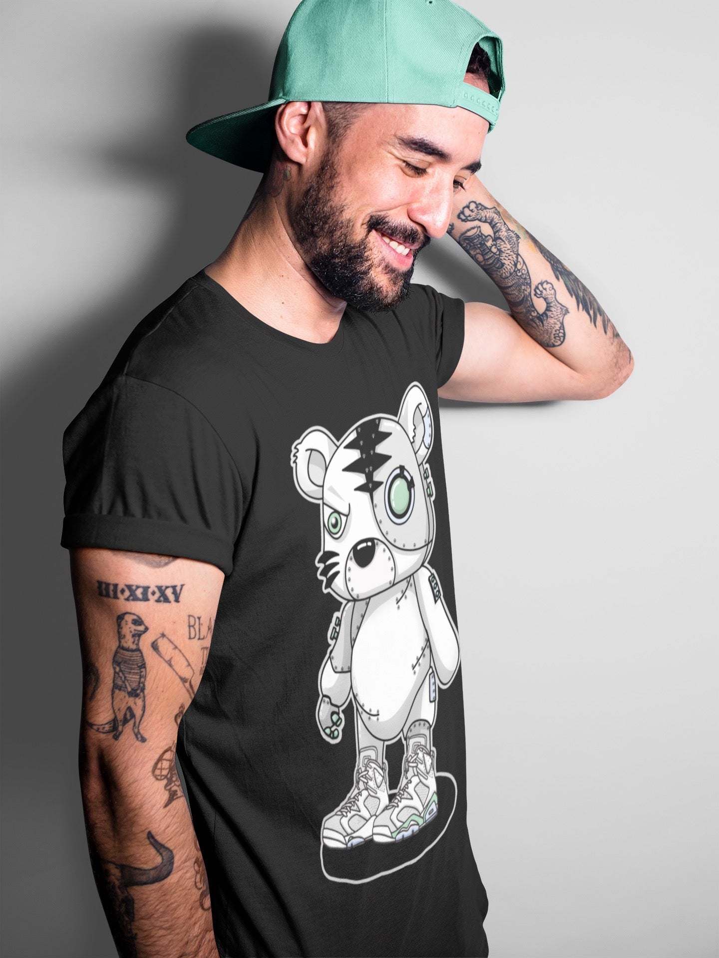 Jordan 6 Mint Foam Sneaker Match Tees Cyborg Tiger Sneaker Tees Jordan 6 Mint Foam Sneaker Release Tees Unisex Shirts