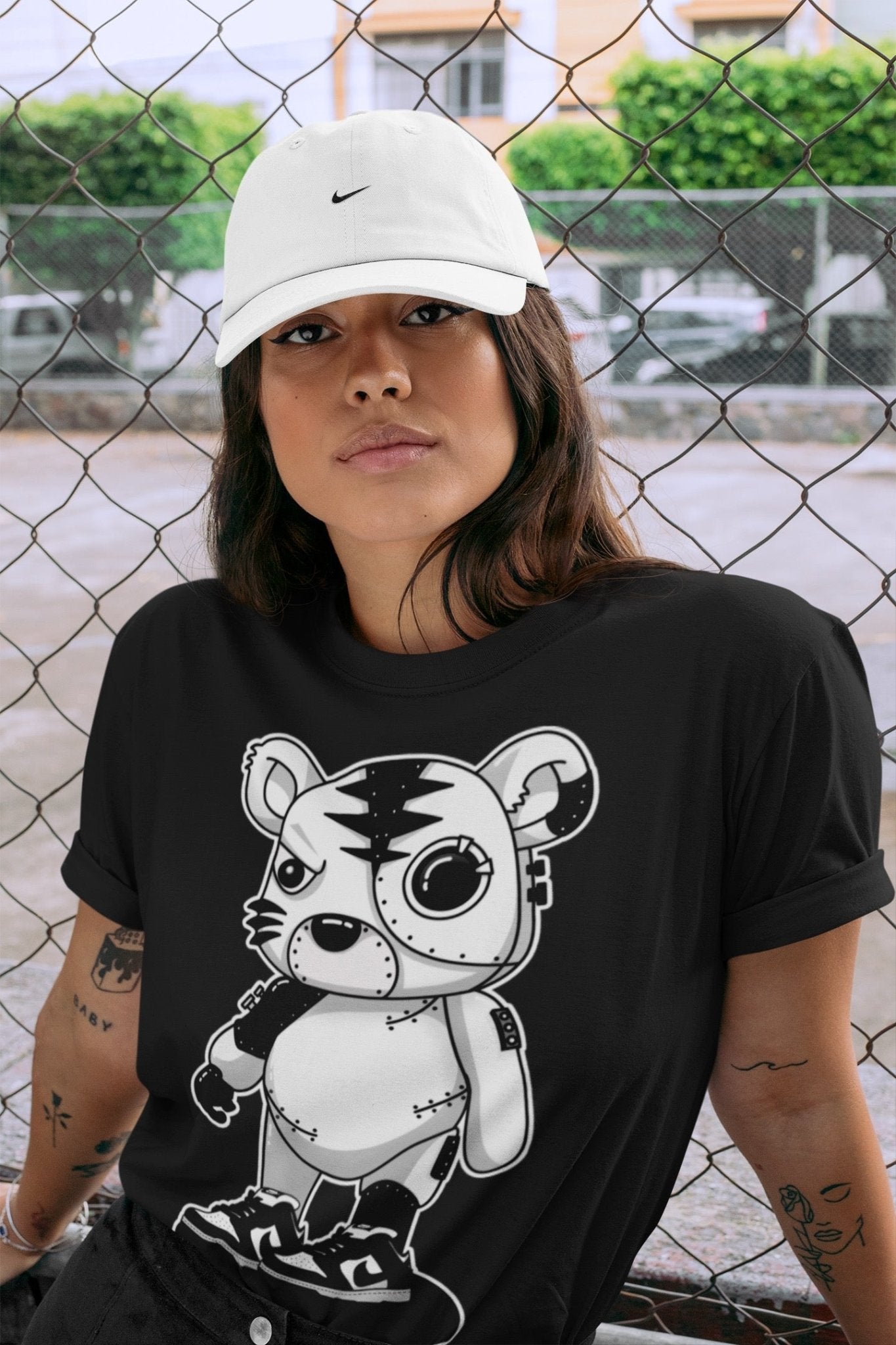Dunk Panda Sneaker Match Tees Cyborg Tiger Sneaker Tees Dunk Panda Sneaker Release Tees Unisex Shirts