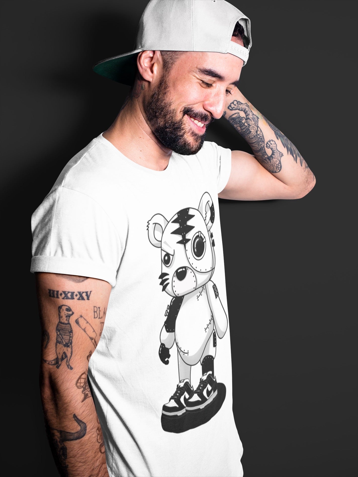 Dunk Panda Sneaker Match Tees Cyborg Tiger Sneaker Tees Dunk Panda Sneaker Release Tees Unisex Shirts