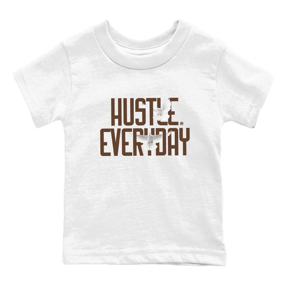 Dunk Low WMNS Cacao Wow sneaker shirt to match jordans Daily Hustle sneaker tees Dunk Cacao Wow SNRT Sneaker Release Tees Baby Toddler White 2 T-Shirt
