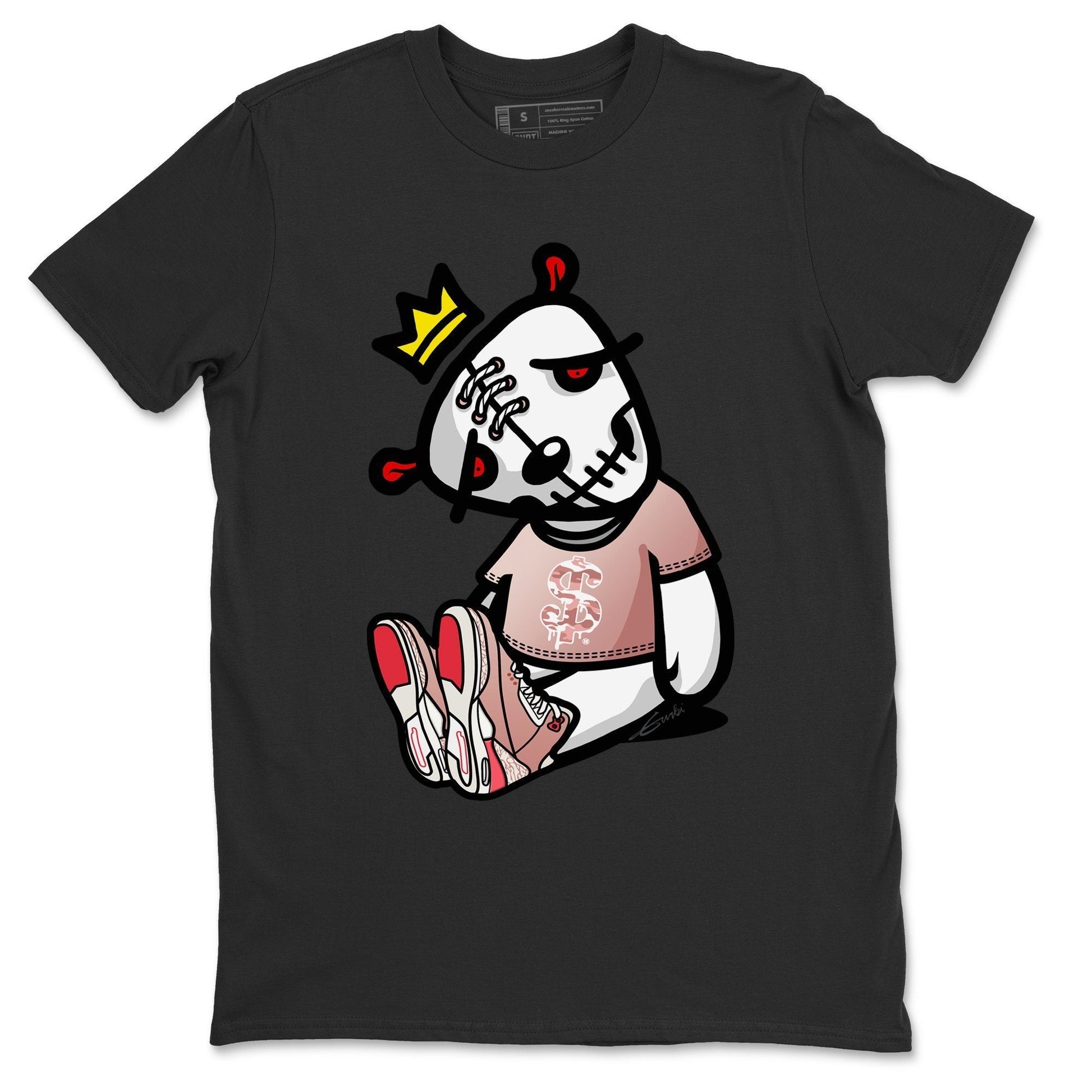Jordan 3 Rust Pink Sneaker Match Tees Dead Dolls Sneaker Tees Jordan 3 Rust Pink Sneaker Release Tees Unisex Shirts