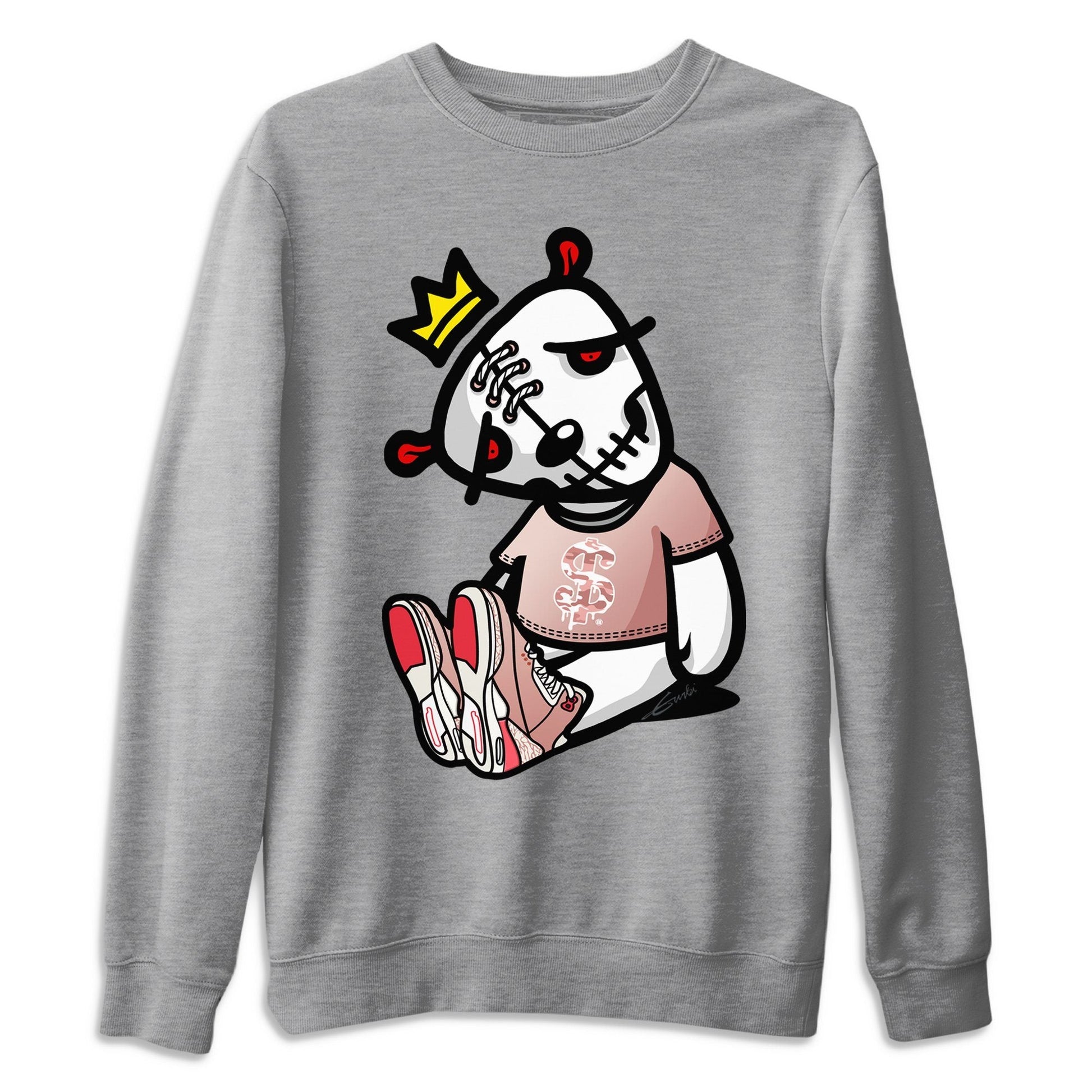 Jordan 3 Rust Pink Sneaker Match Tees Dead Dolls Sneaker Tees Jordan 3 Rust Pink Sneaker Release Tees Unisex Shirts