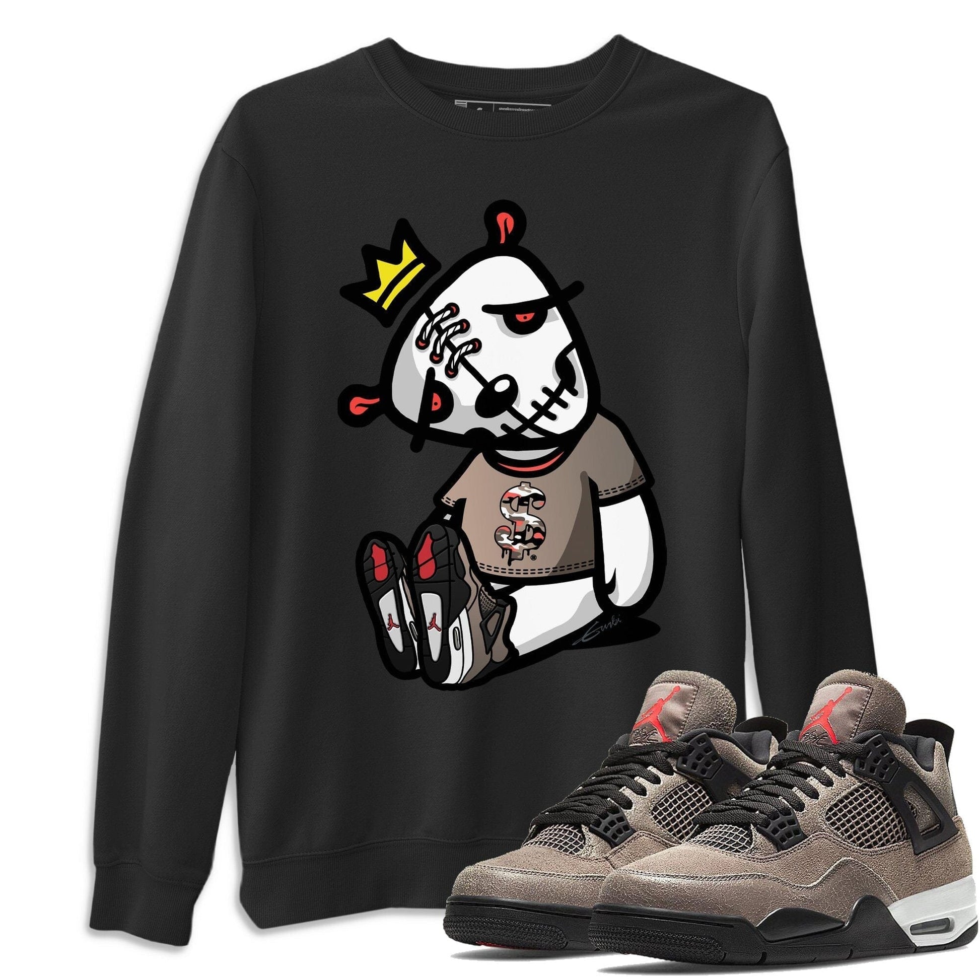 Jordan 4 Taupe Haze Sneaker Match Tees Dead Dolls Sneaker Tees Jordan 4 Taupe Haze Sneaker Release Tees Unisex Shirts