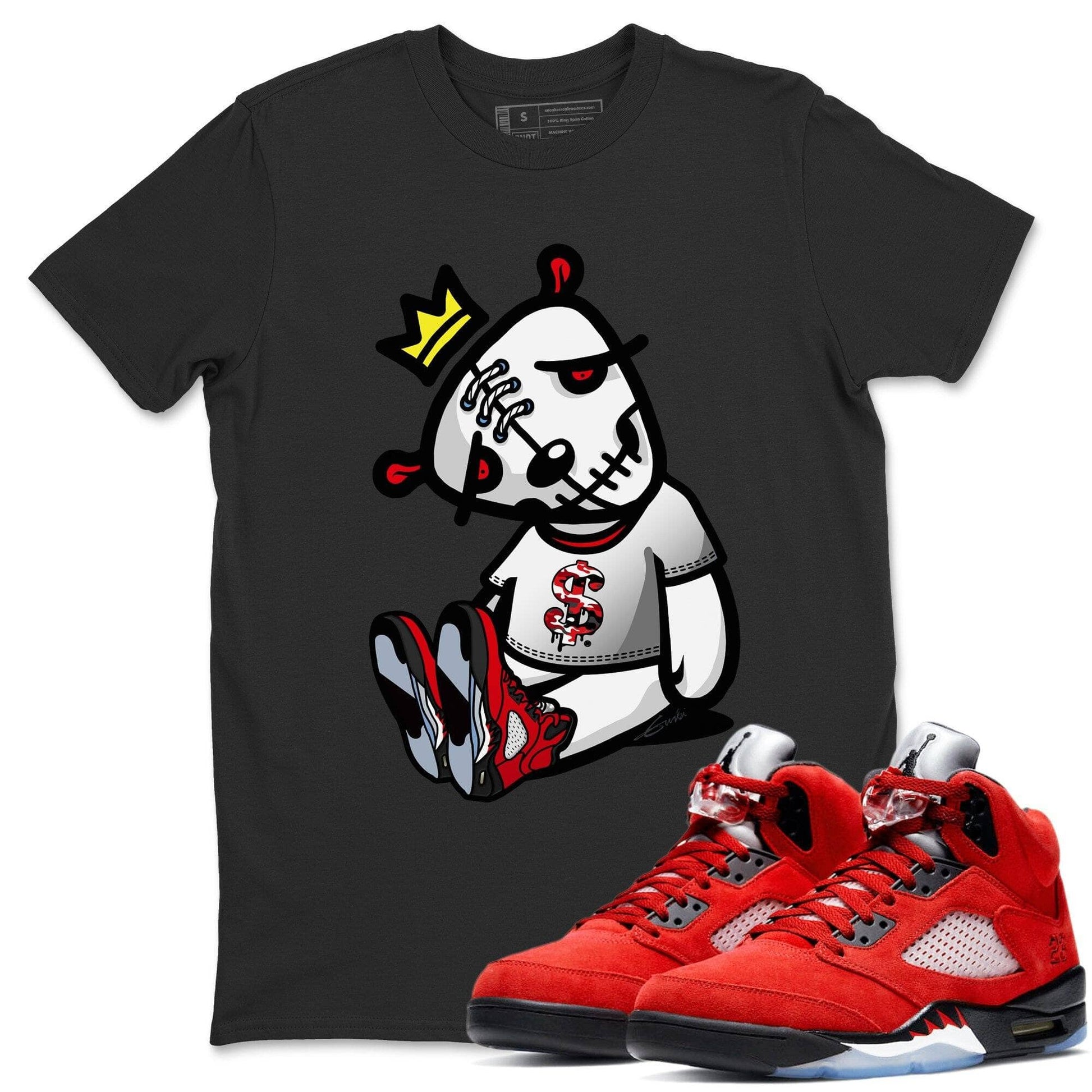 Jordan 5 Raging Bull Sneaker Match Tees Dead Dolls Sneaker Tees Jordan 5 Raging Bull Sneaker Release Tees Unisex Shirts