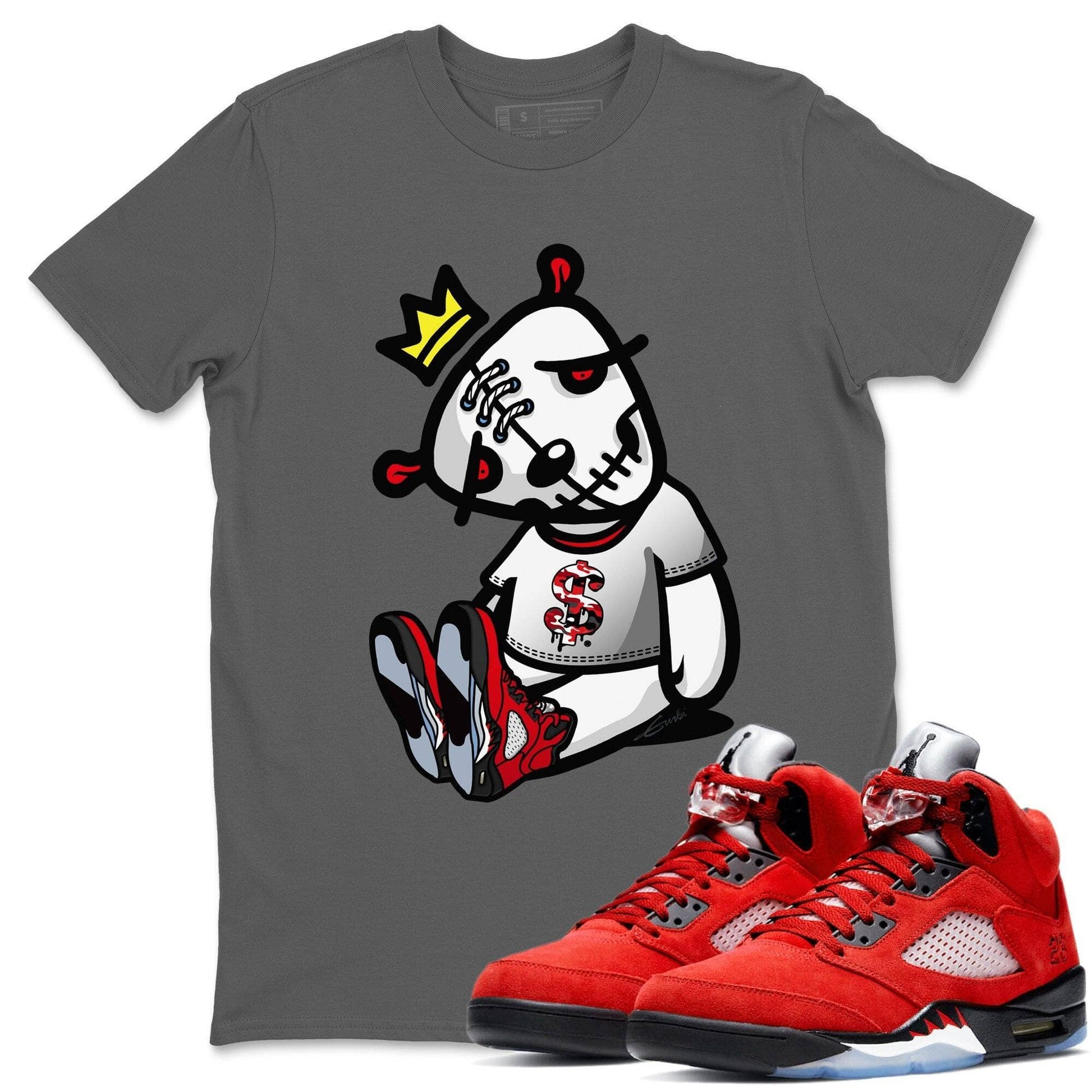 Jordan 5 Raging Bull Sneaker Match Tees Dead Dolls Sneaker Tees Jordan 5 Raging Bull Sneaker Release Tees Unisex Shirts