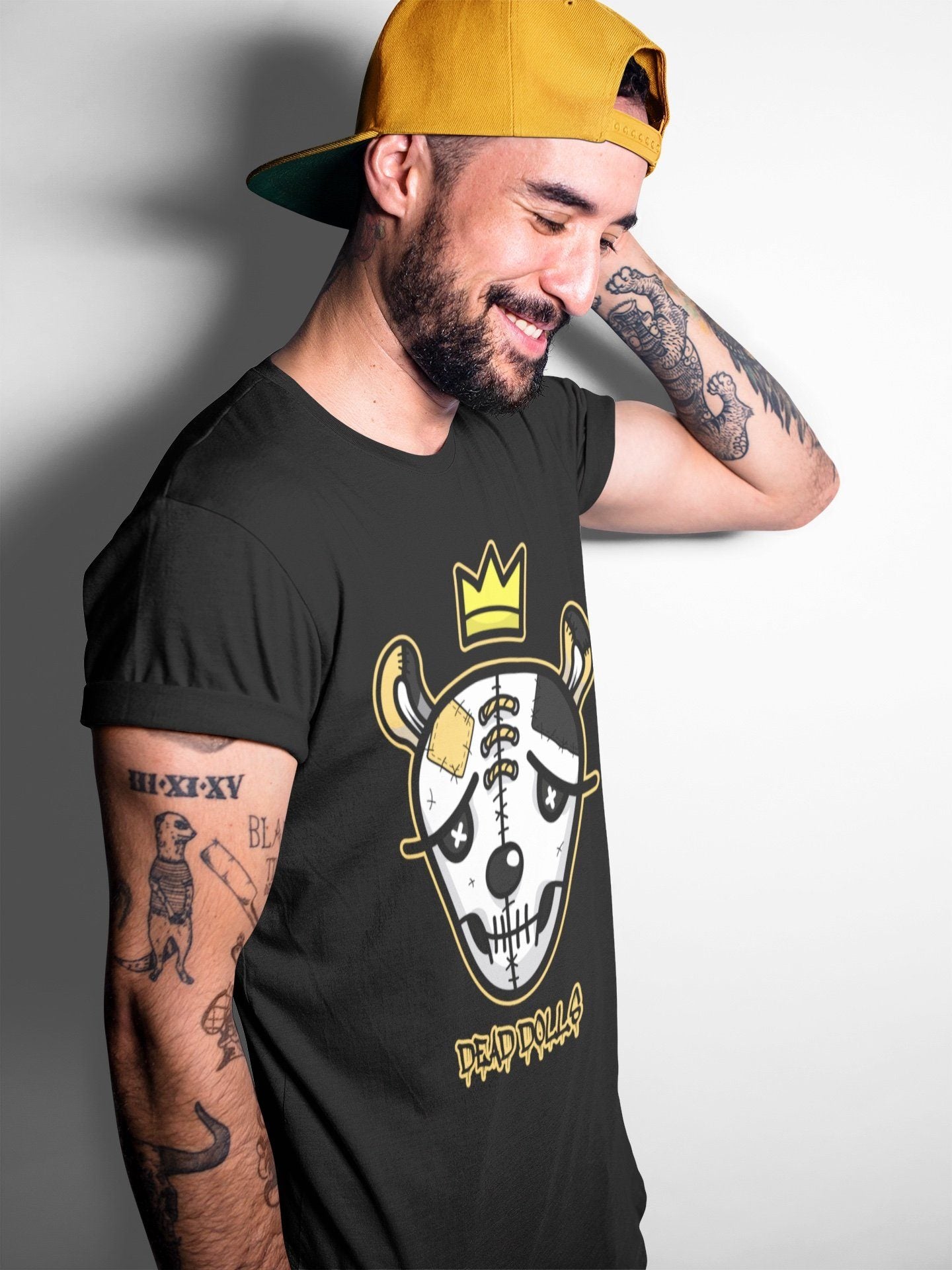 Jordan 1 Pollen Sneaker Match Tees Dead Dolls Face Sneaker Tees Jordan 1 Pollen Sneaker Release Tees Unisex Shirts