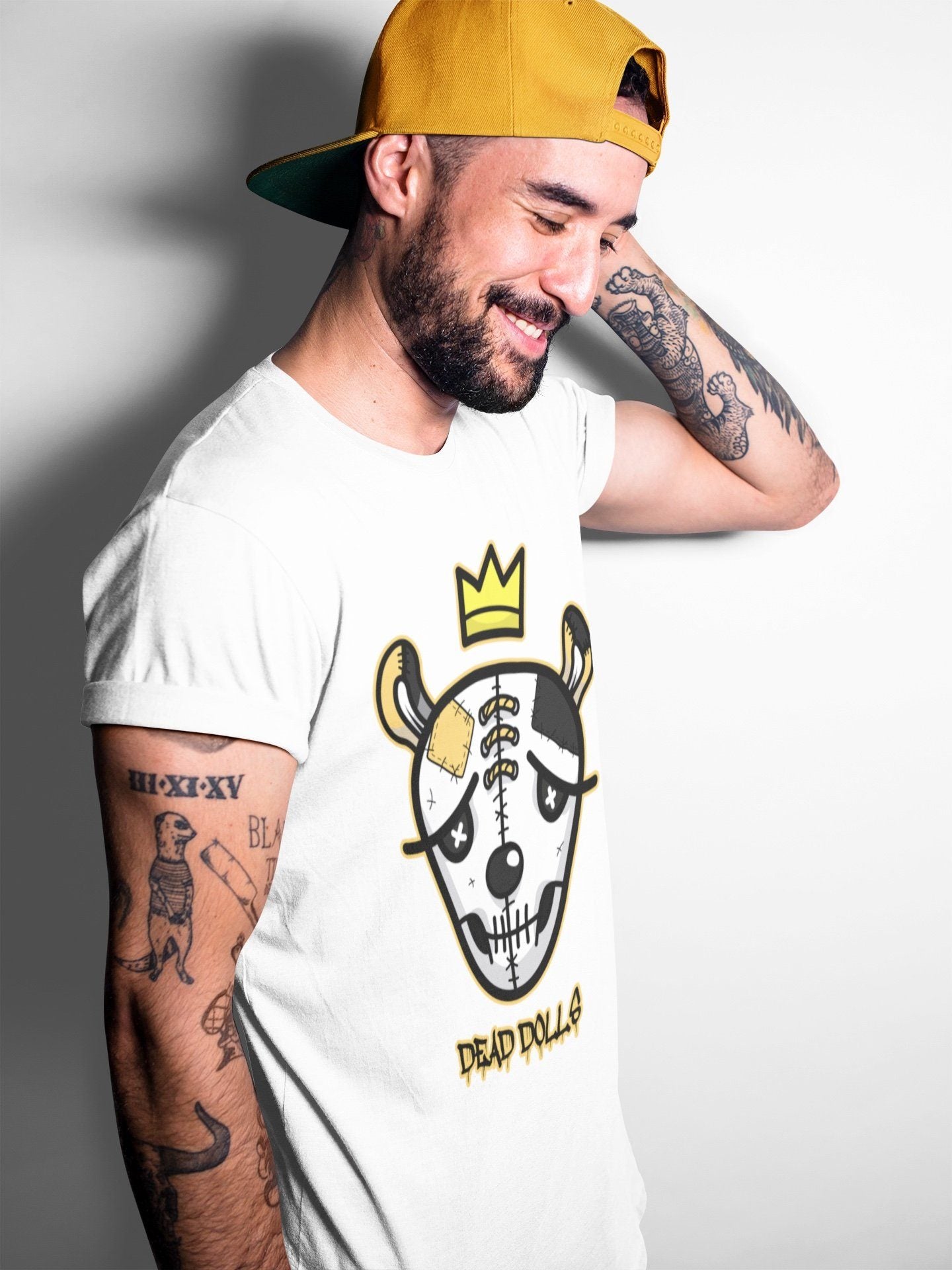 Jordan 1 Pollen Sneaker Match Tees Dead Dolls Face Sneaker Tees Jordan 1 Pollen Sneaker Release Tees Unisex Shirts