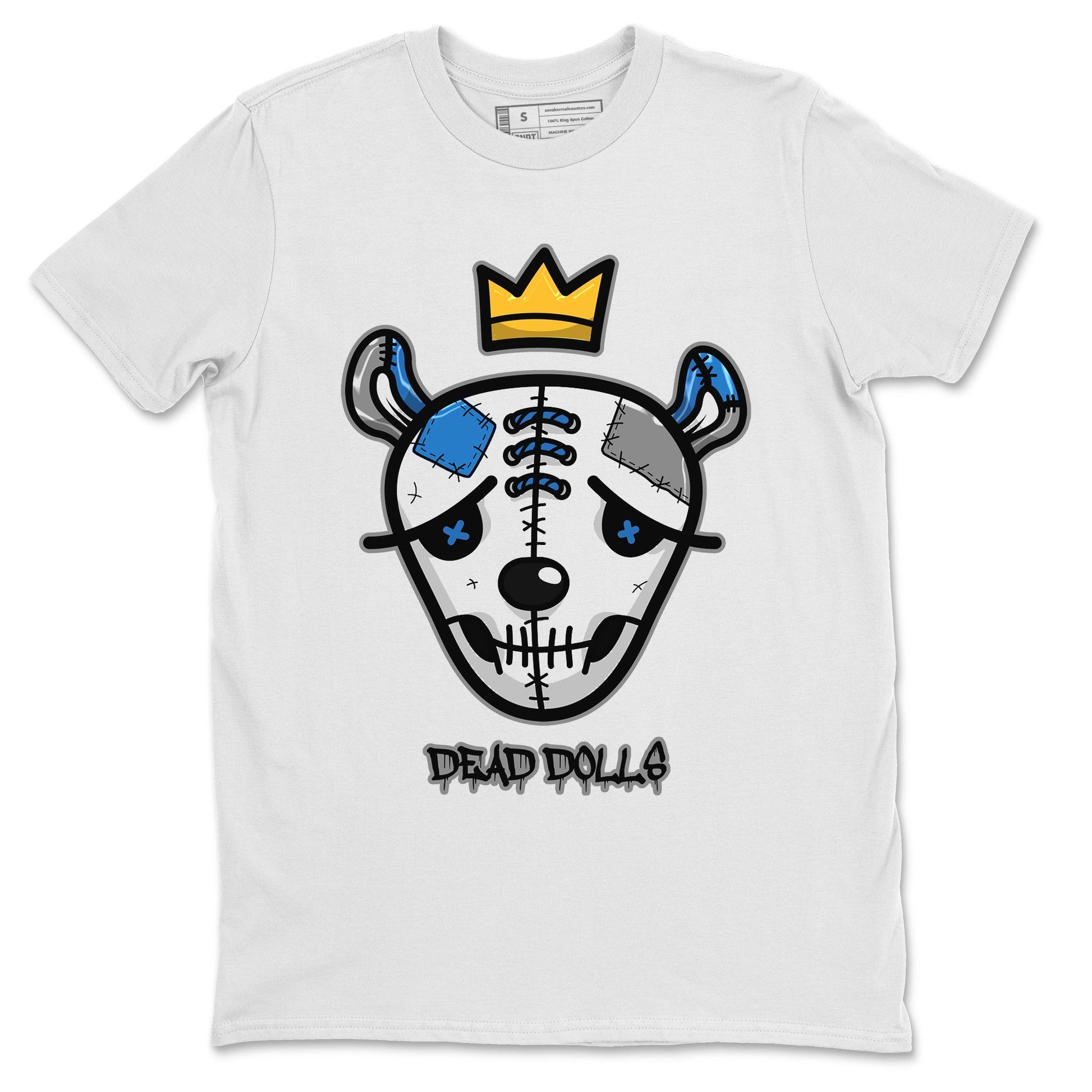 Jordan 1 True Blue Sneaker Match Tees Dead Dolls Face Sneaker Tees Jordan 1 True Blue Sneaker Release Tees Unisex Shirts