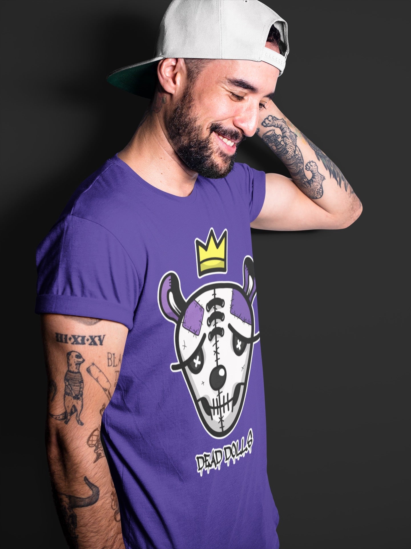 Jordan 13 Court Purple Sneaker Match Tees Dead Dolls Face Sneaker Tees Jordan 13 Court Purple Sneaker Release Tees Unisex Shirts