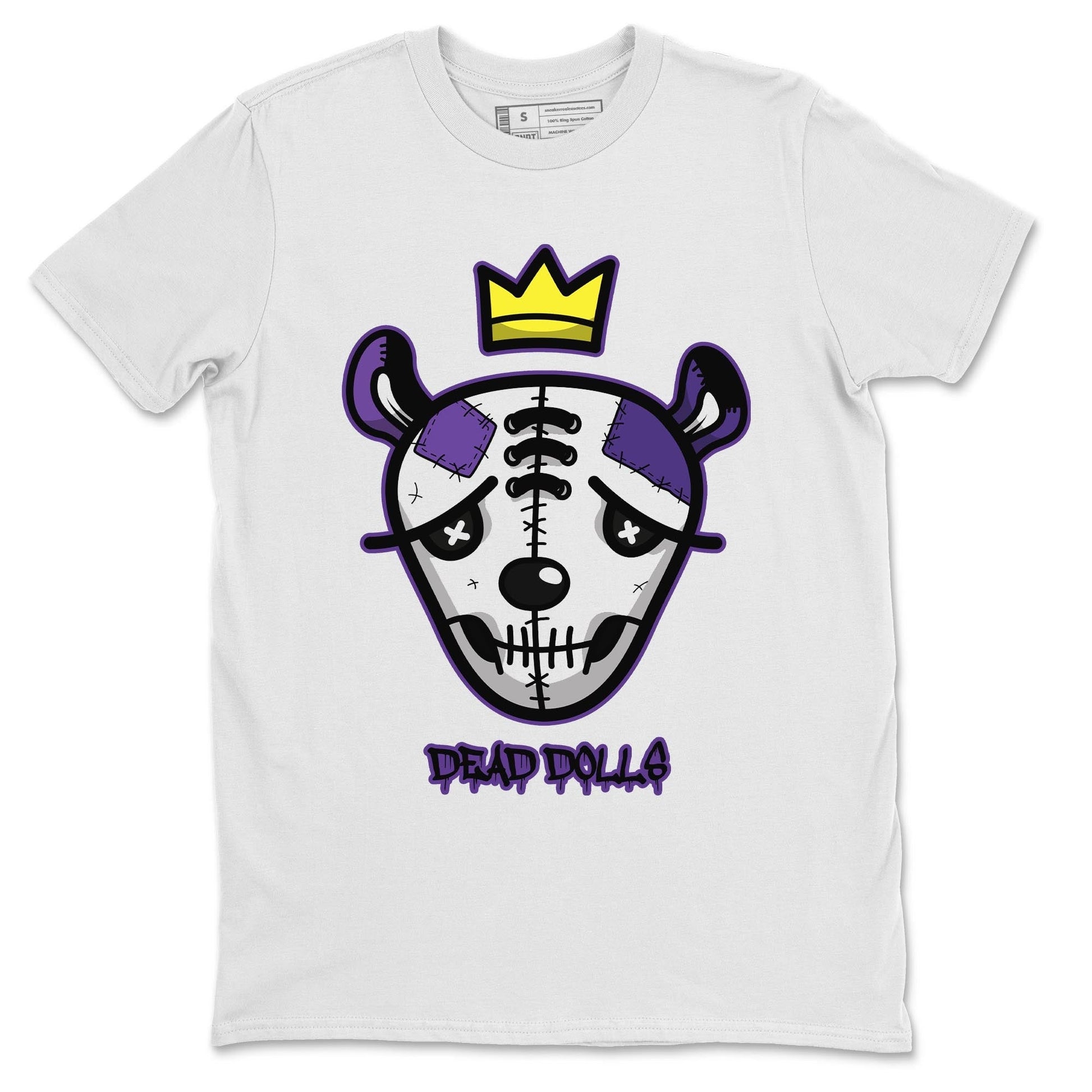 Jordan 13 Court Purple Sneaker Match Tees Dead Dolls Face Sneaker Tees Jordan 13 Court Purple Sneaker Release Tees Unisex Shirts