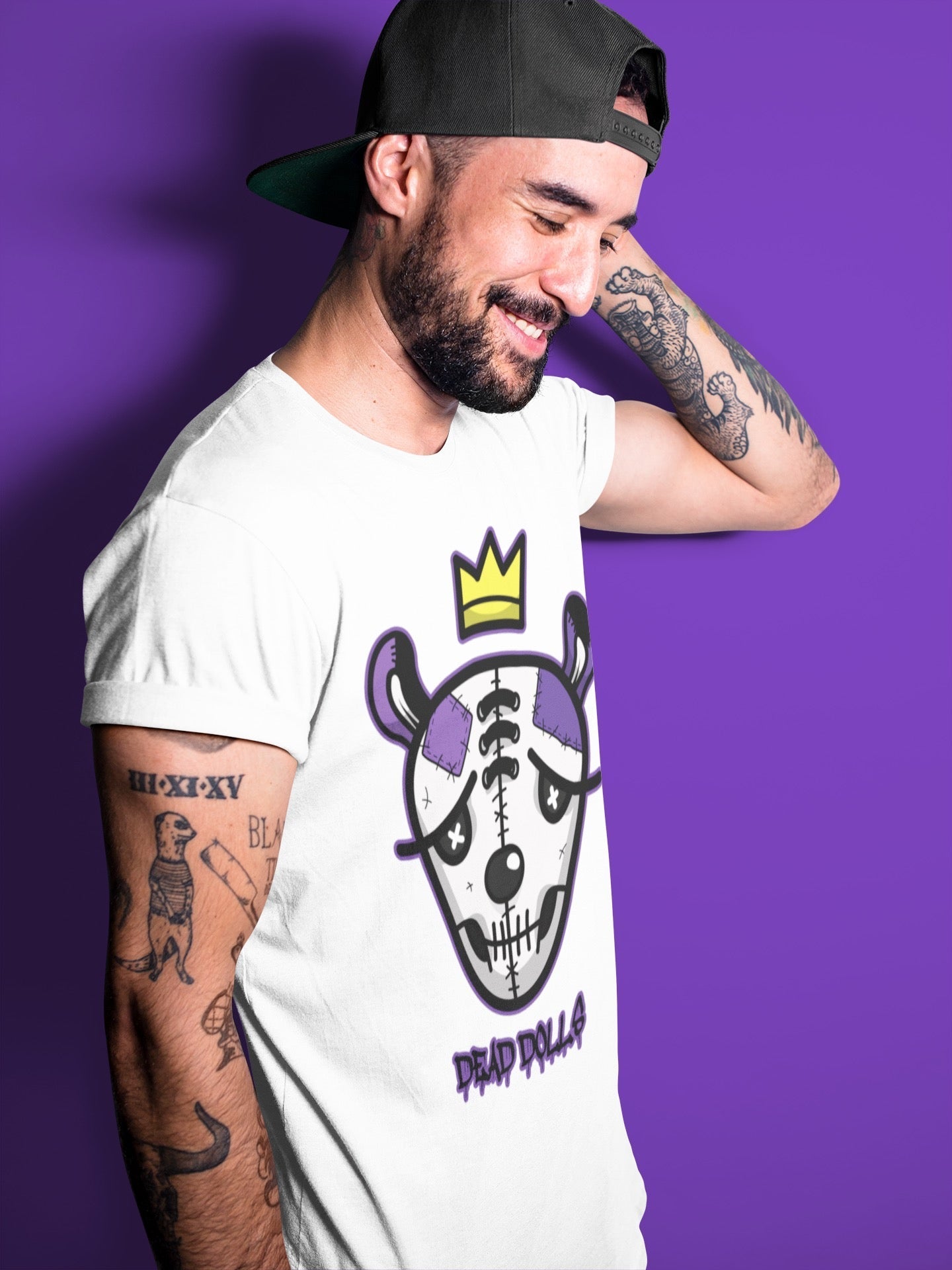 Jordan 13 Court Purple Sneaker Match Tees Dead Dolls Face Sneaker Tees Jordan 13 Court Purple Sneaker Release Tees Unisex Shirts