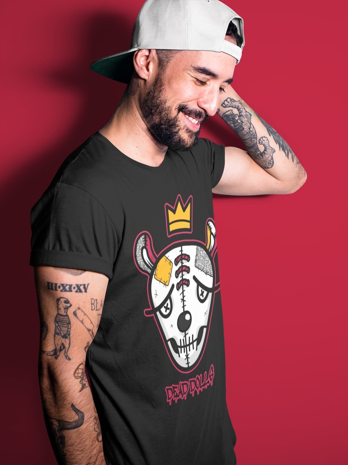 Jordan 3 Cardinal Sneaker Match Tees Dead Dolls Face Sneaker Tees Jordan 3 Cardinal Sneaker Release Tees Unisex Shirts