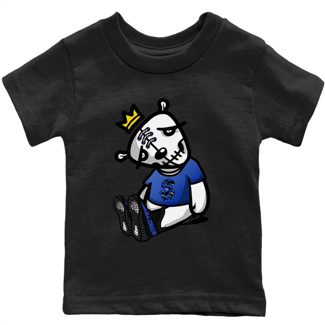 Yeezy 350 Dazzling Blue Sneaker Match Tees Dead Dolls Sneaker Tees Yeezy 350 Dazzling Blue Sneaker Release Tees Kids Shirts