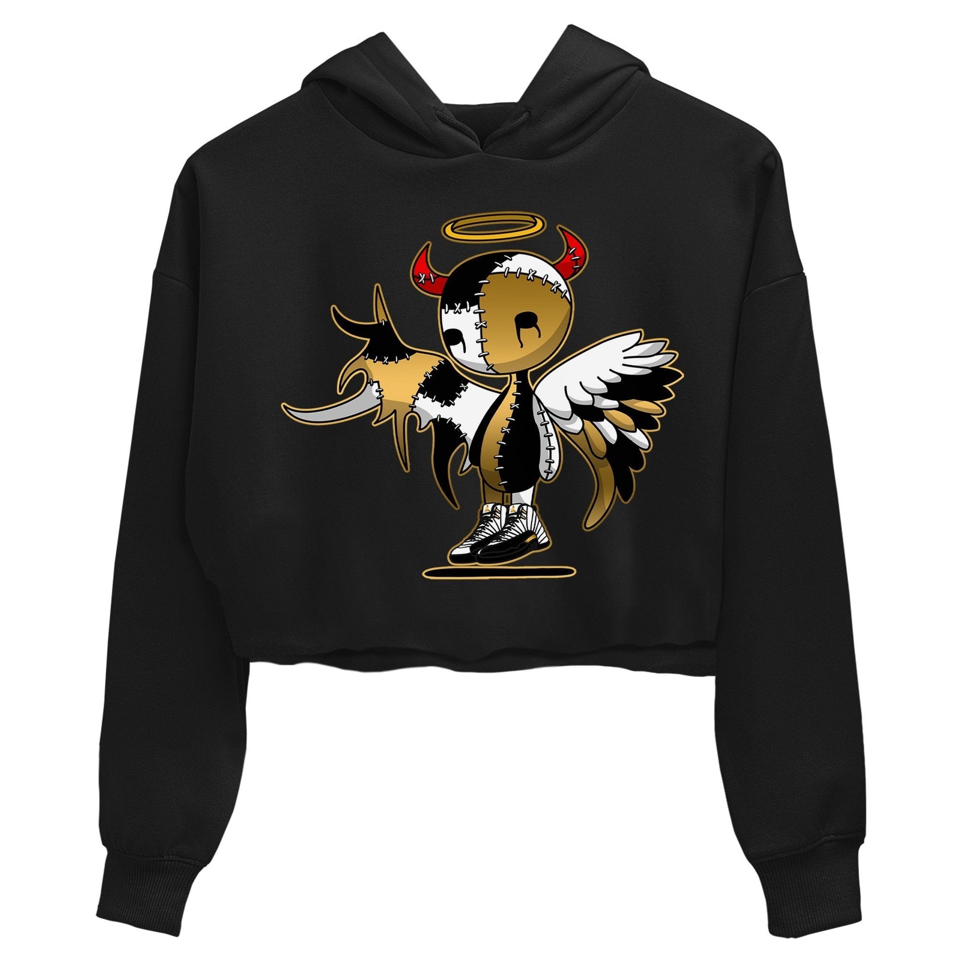 Jordan 12 Royalty Sneaker Match Tees Devil Angel Sneaker Tees Jordan 12 Royalty Sneaker Release Tees Women's Shirts