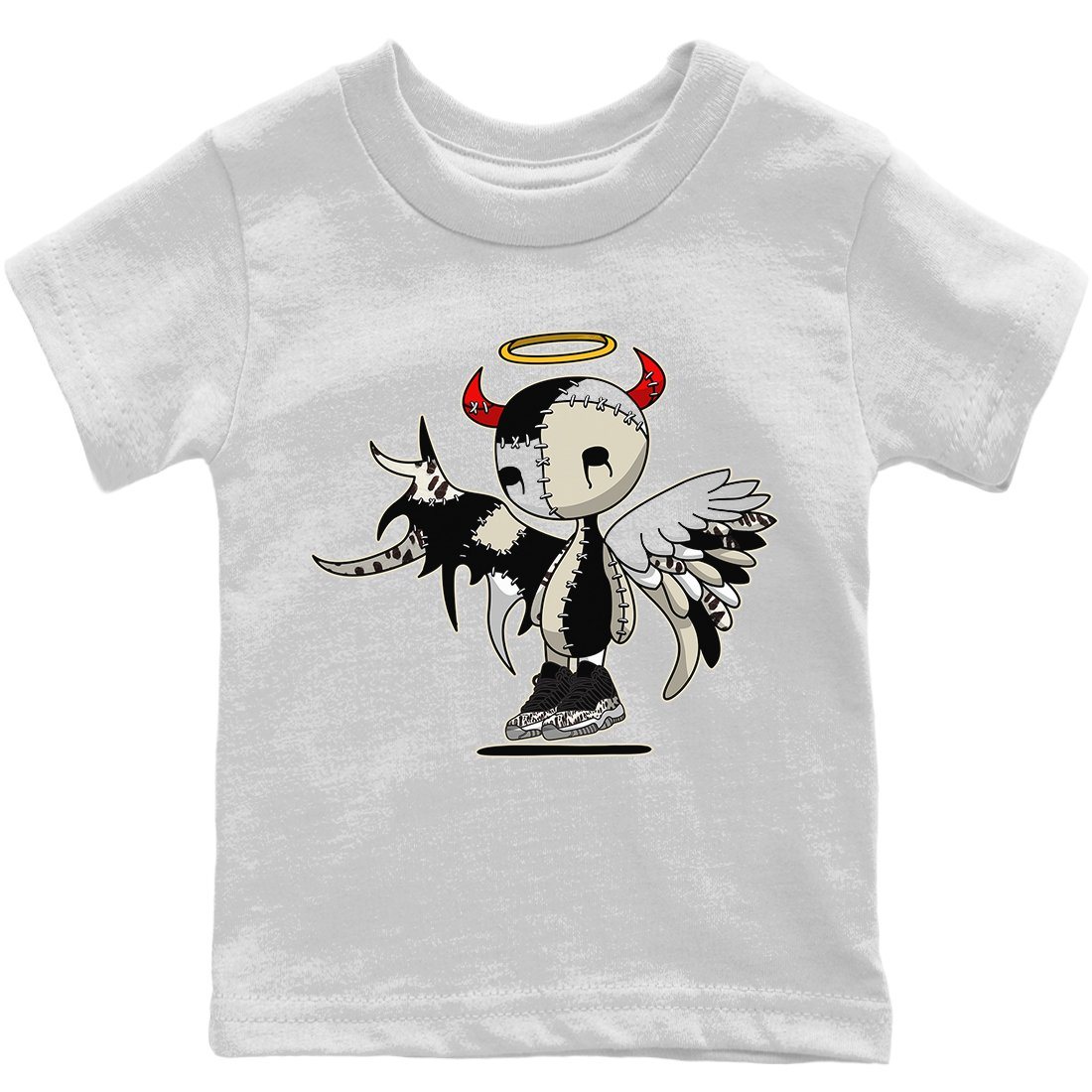 Jordan 11 Animal Instinct Sneaker Match Tees Devil Angel Sneaker Tees Jordan 11 Animal Instinct Sneaker Release Tees Kids Shirts