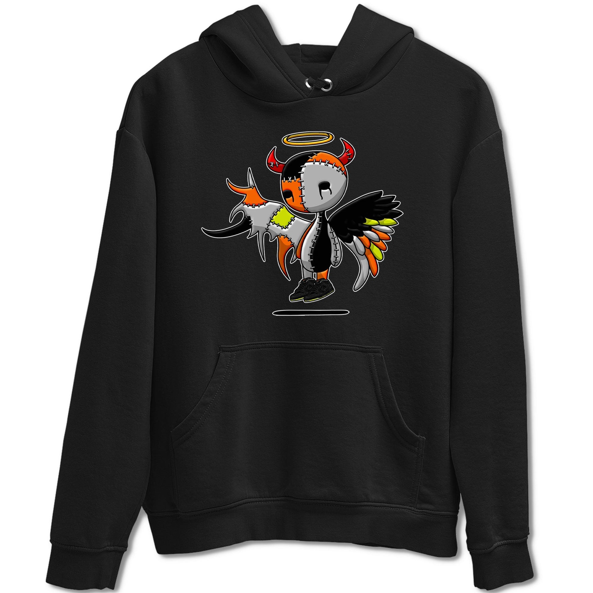 Nike Dunk Mid Premium shirt to match jordans Devil Angel sneaker tees Nike Dunk Mid Halloween SNRT Sneaker Tees Sneaker Matching Clothing Brand Unisex Sneaker Tee Black 2 T-Shirt