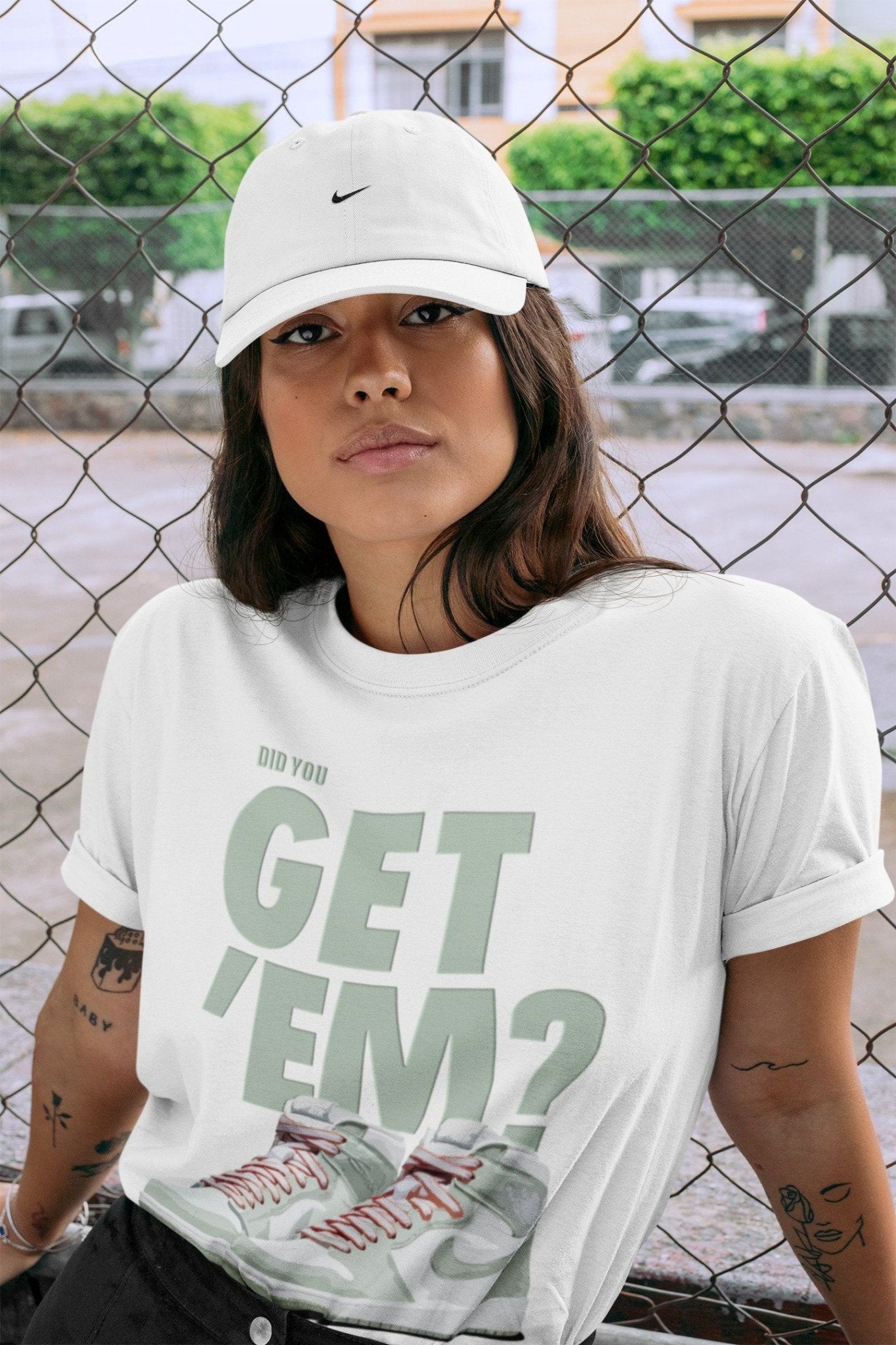 Jordan 1 Seafoam Sneaker Match Tees Did You Get Em SNRT Sneaker Tees Jordan 1 Seafoam SNRT Sneaker Release Tees Unisex Shirts