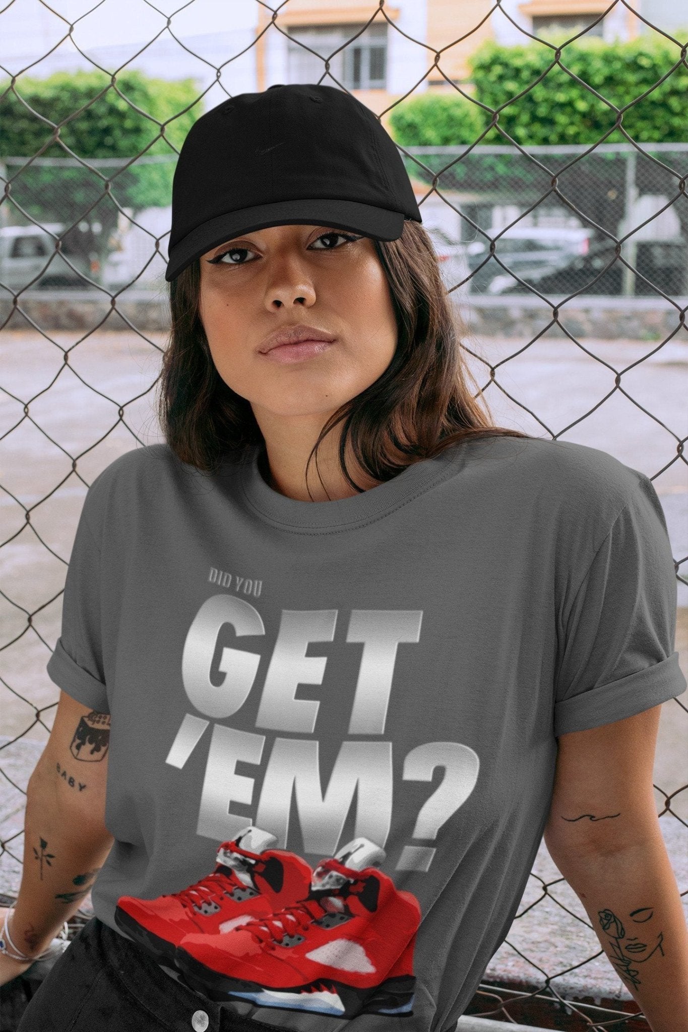 Jordan 5 Retro Raging Bull Sneaker Match Tees Did You Get Em SNRT Sneaker Tees Jordan 5 Retro Raging Bull SNRT Sneaker Release Tees Unisex Shirts