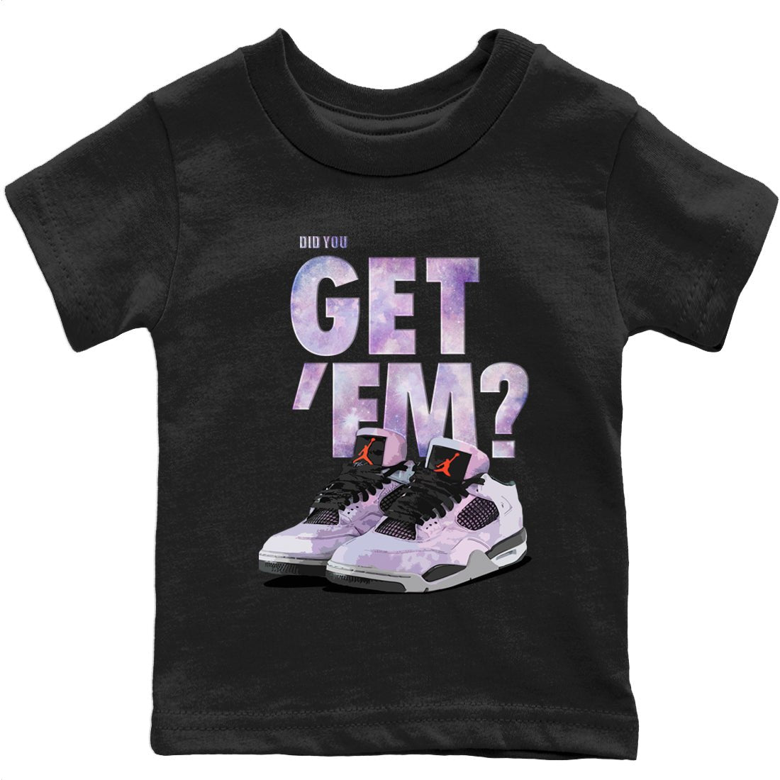 Jordan 4 Zen Master Sneaker Match Tees Did You Get Em SNRT Sneaker Tees Jordan 4 Zen Master SNRT Sneaker Release Tees Kids Shirts