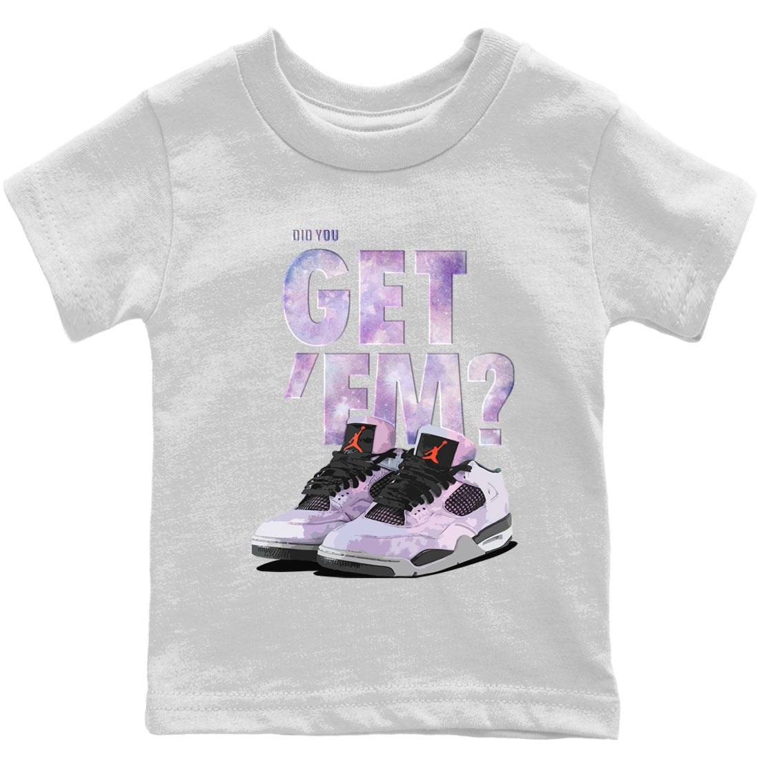 Jordan 4 Zen Master Sneaker Match Tees Did You Get Em SNRT Sneaker Tees Jordan 4 Zen Master SNRT Sneaker Release Tees Kids Shirts