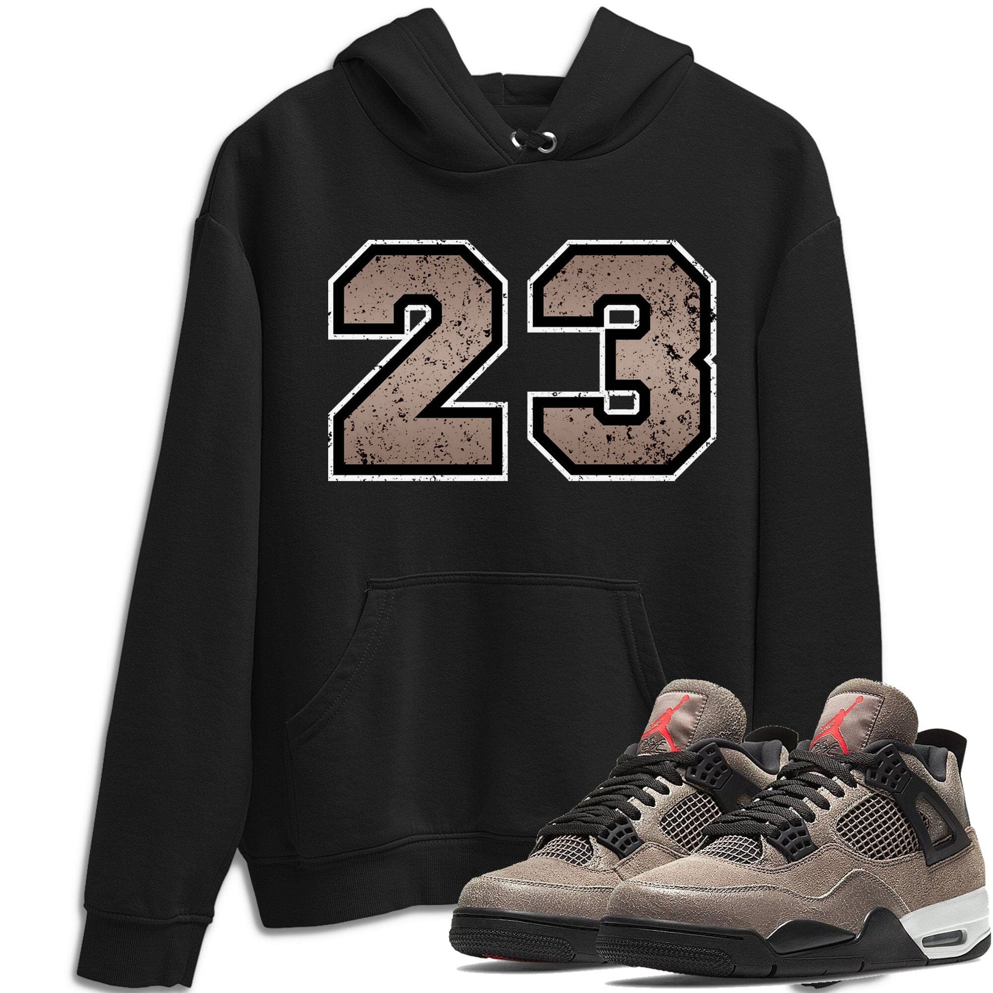 Jordan 4 Taupe Haze Sneaker Match Tees Distressed 23 Sneaker Tees Jordan 4 Taupe Haze Sneaker Release Tees Unisex Shirts