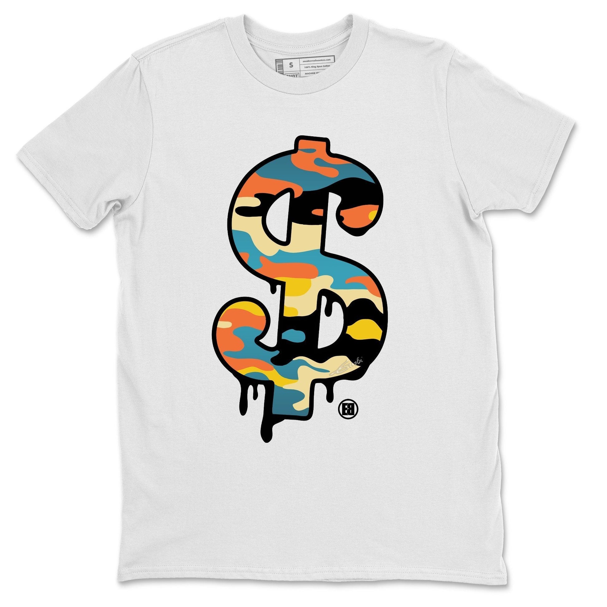 Yeezy 700 Sun Sneaker Match Tees Dollar Camo Sneaker Tees Yeezy 700 Sun Sneaker Release Tees Unisex Shirts