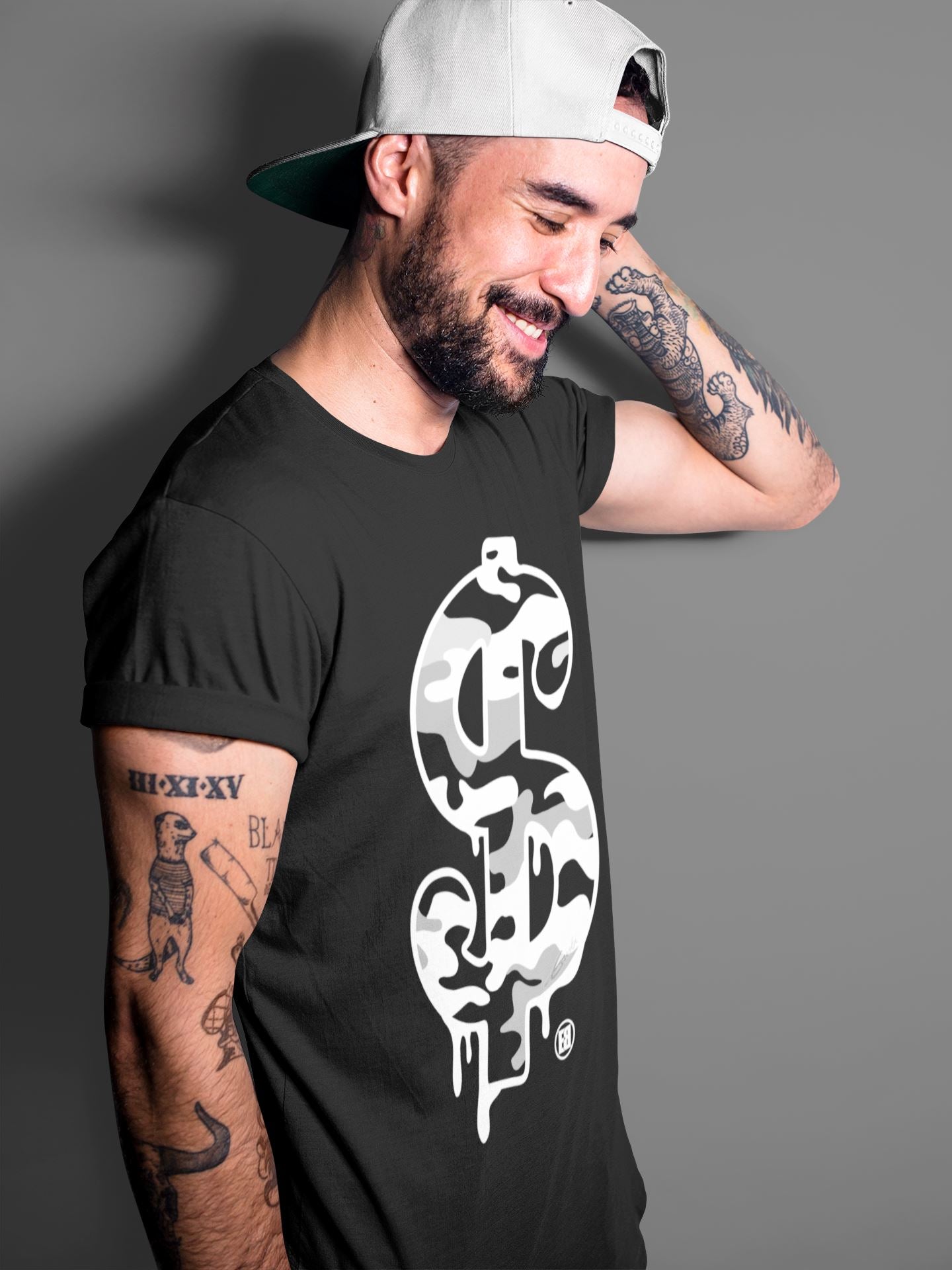 Jordan 4 Military Black Sneaker Match Tees Dollar Camo Sneaker Tees Jordan 4 Military Black Sneaker Release Tees Unisex Shirts