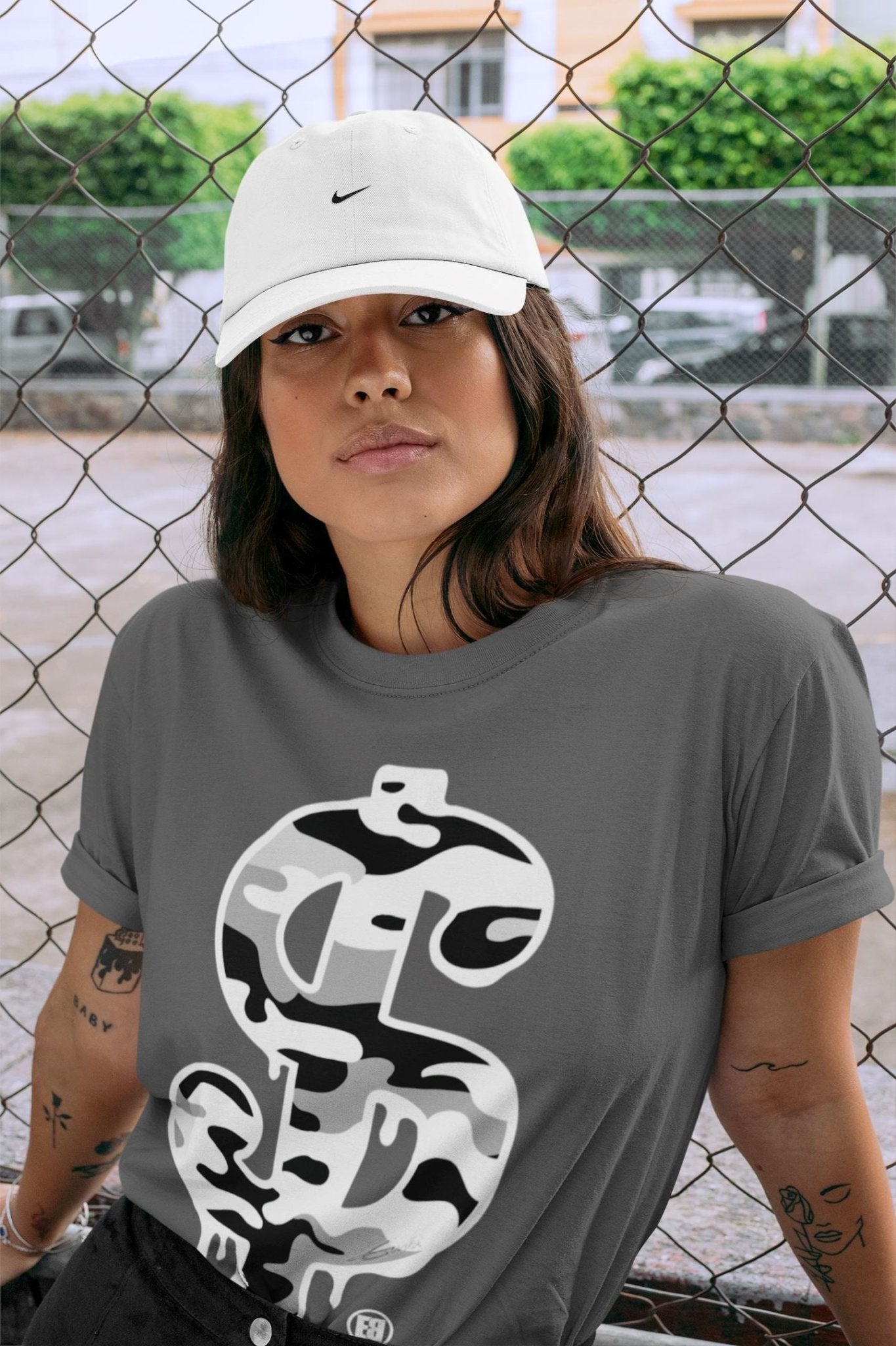 Jordan 4 Military Black Sneaker Match Tees Dollar Camo Sneaker Tees Jordan 4 Military Black Sneaker Release Tees Unisex Shirts