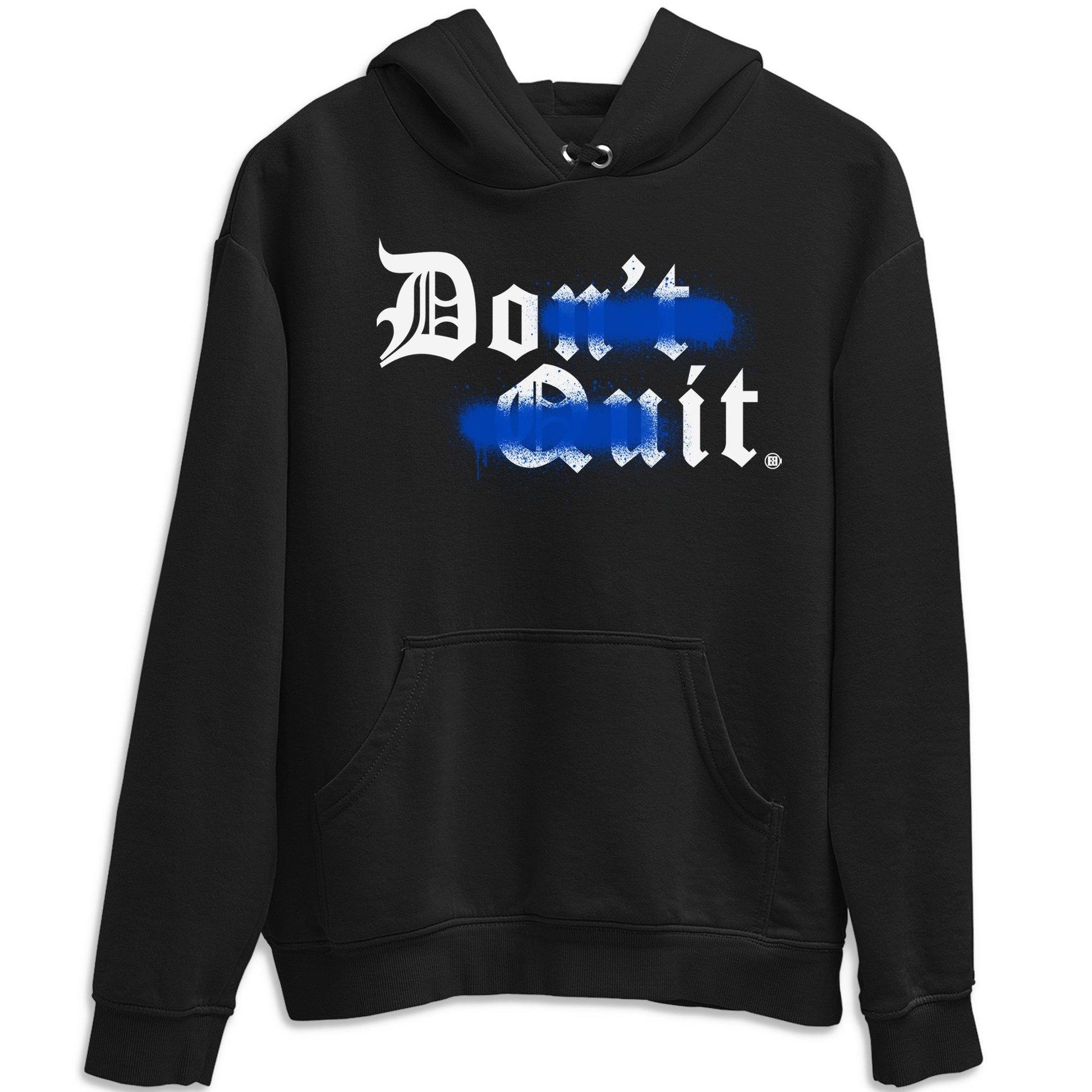 Jordan 3 Racer Blue Sneaker Match Tees Don't Quit Do It Sneaker Tees Jordan 3 Racer Blue Sneaker Release Tees Unisex Shirts