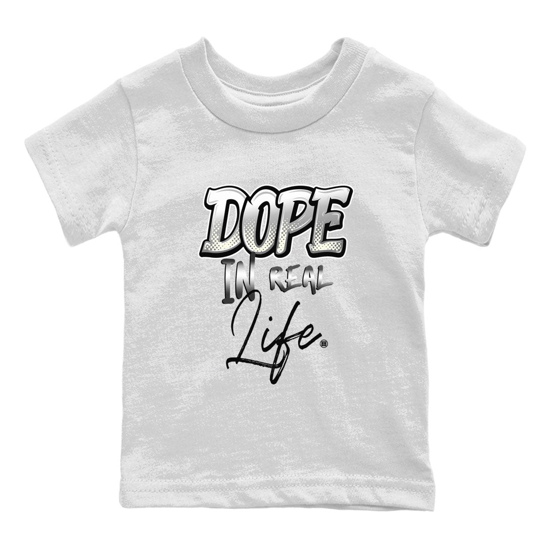 AJ4 Frozen Moments shirt to match jordans Dope In Real Life sneaker tees Crew Neck AJ4 Frozen Moments SNRT Sneaker Release Tees Baby Toddler White 2 T-Shirt