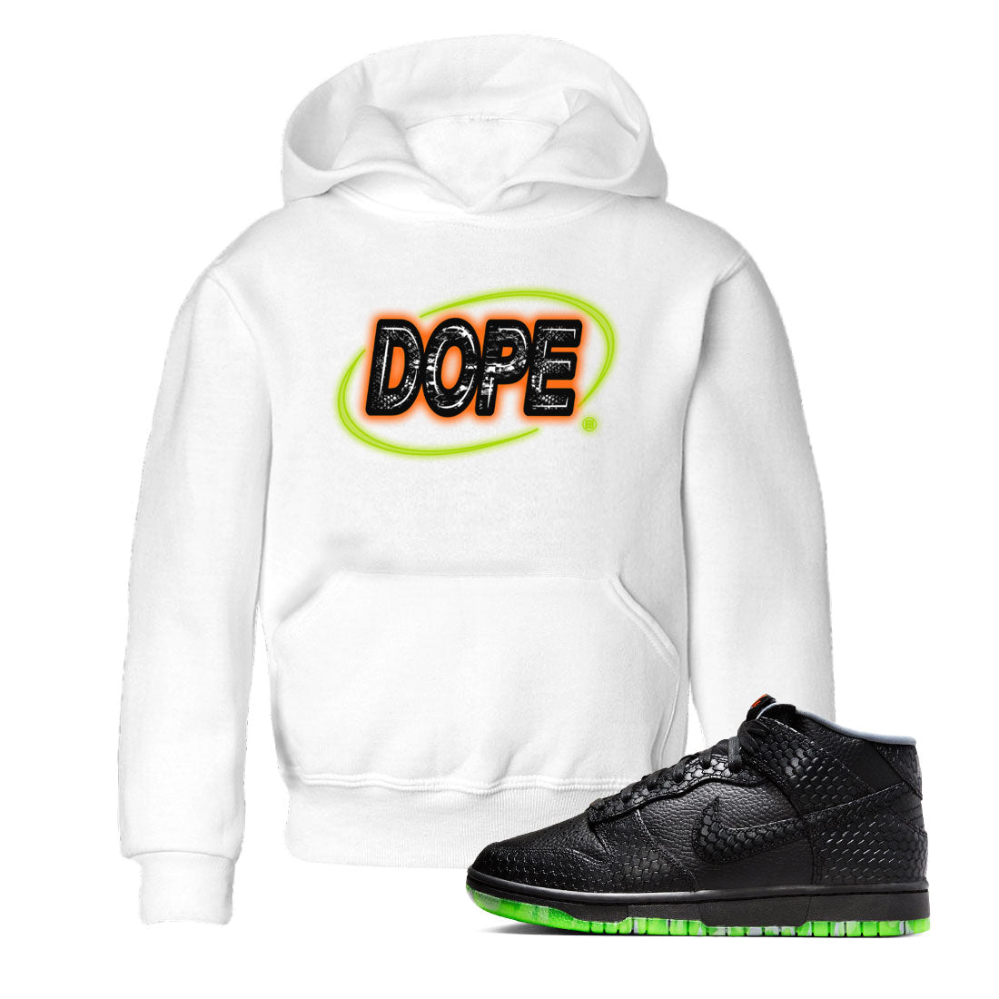 Nike Dunk Mid Halloween shirt to match jordans Dope Neon Sign sneaker tees Dunk Mid Halloween SNRT Sneaker Tees Baby Toddler White 1 T-Shirt