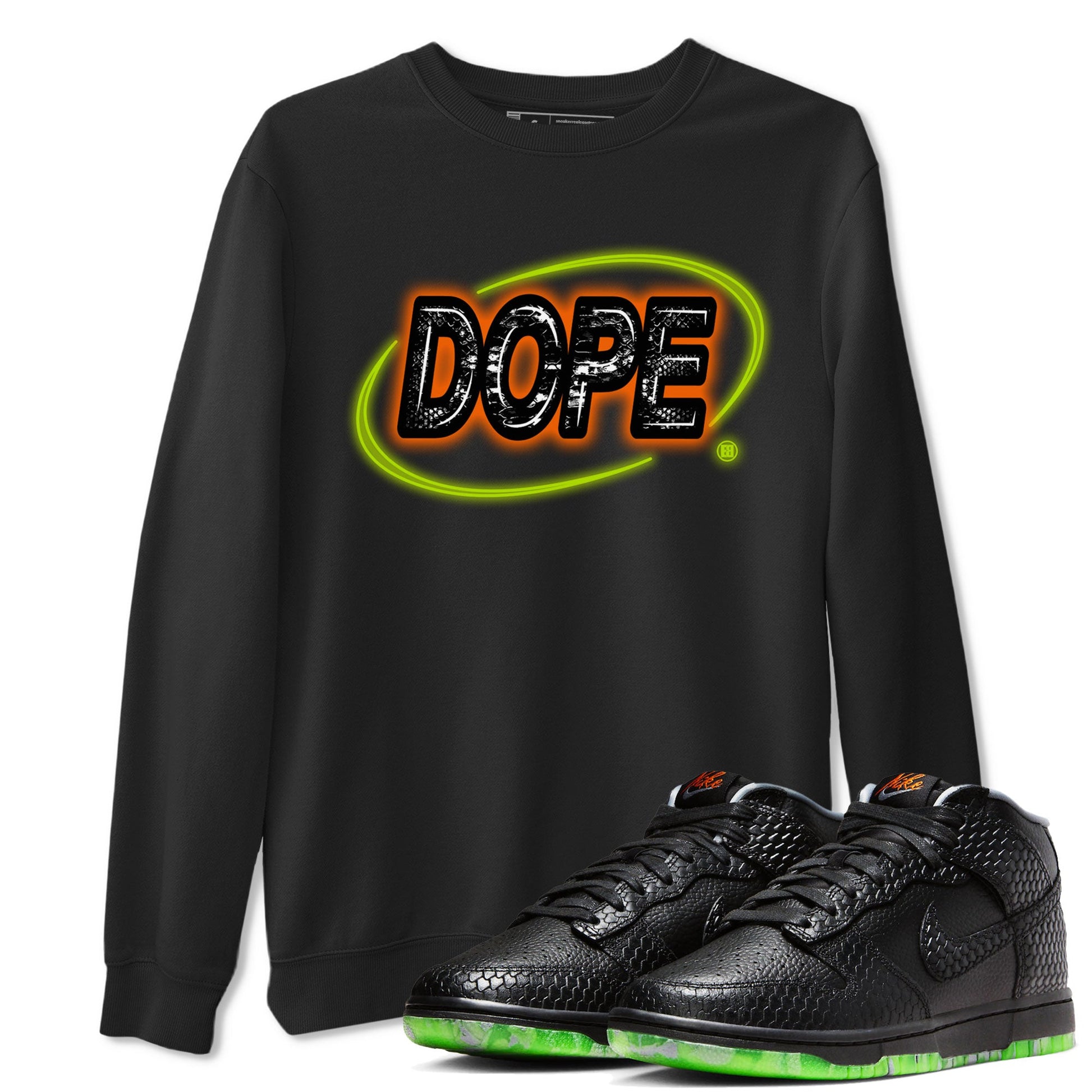 Nike Dunk Mid Halloween shirt to match jordans Dope Neon Sign sneaker tees Dunk Mid Halloween SNRT Sneaker Tees Unisex Black 1 T-Shirt