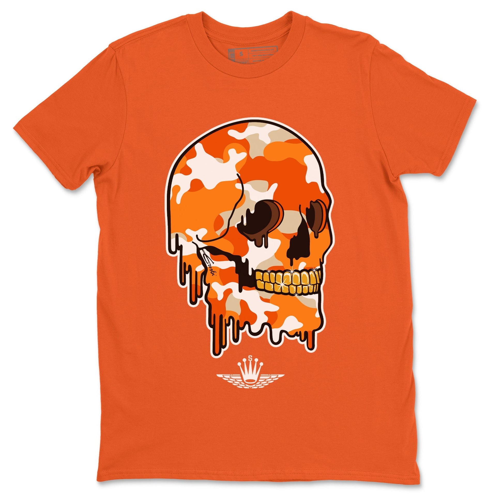 Jordan 1 Starfish unique Halloween sneaker tee Dripping Camo Skull Sneaker Tees Jordan 1 Starfish Sneaker Release Tees Unisex Shirts