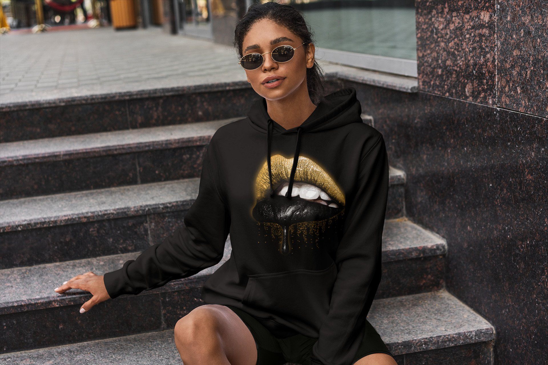 Jordan 1 Pollen Sneaker Match Tees Dripping Lips Sneaker Tees Jordan 1 Pollen Sneaker Release Tees Unisex Shirts