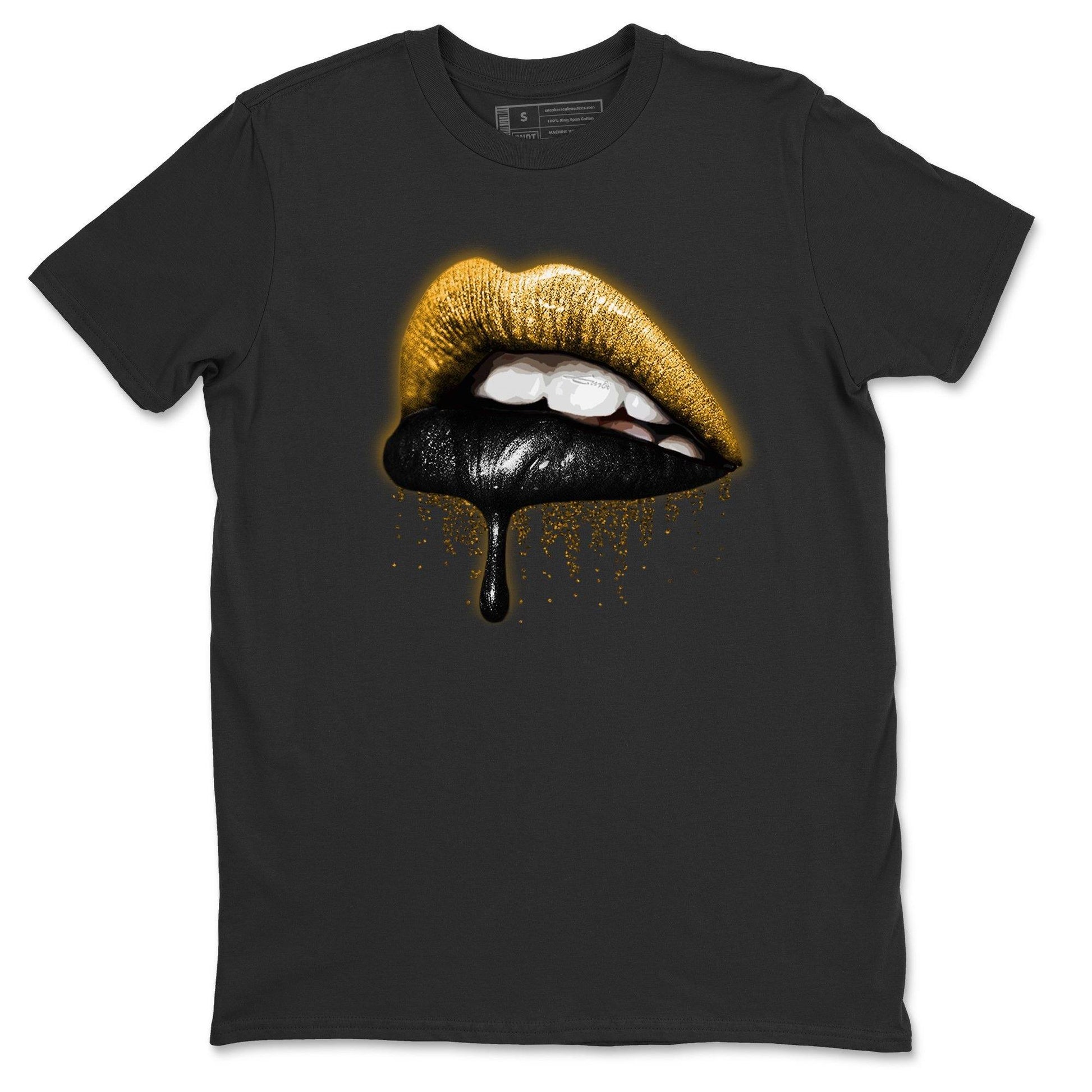 Jordan 1 Pollen Sneaker Match Tees Dripping Lips Sneaker Tees Jordan 1 Pollen Sneaker Release Tees Unisex Shirts
