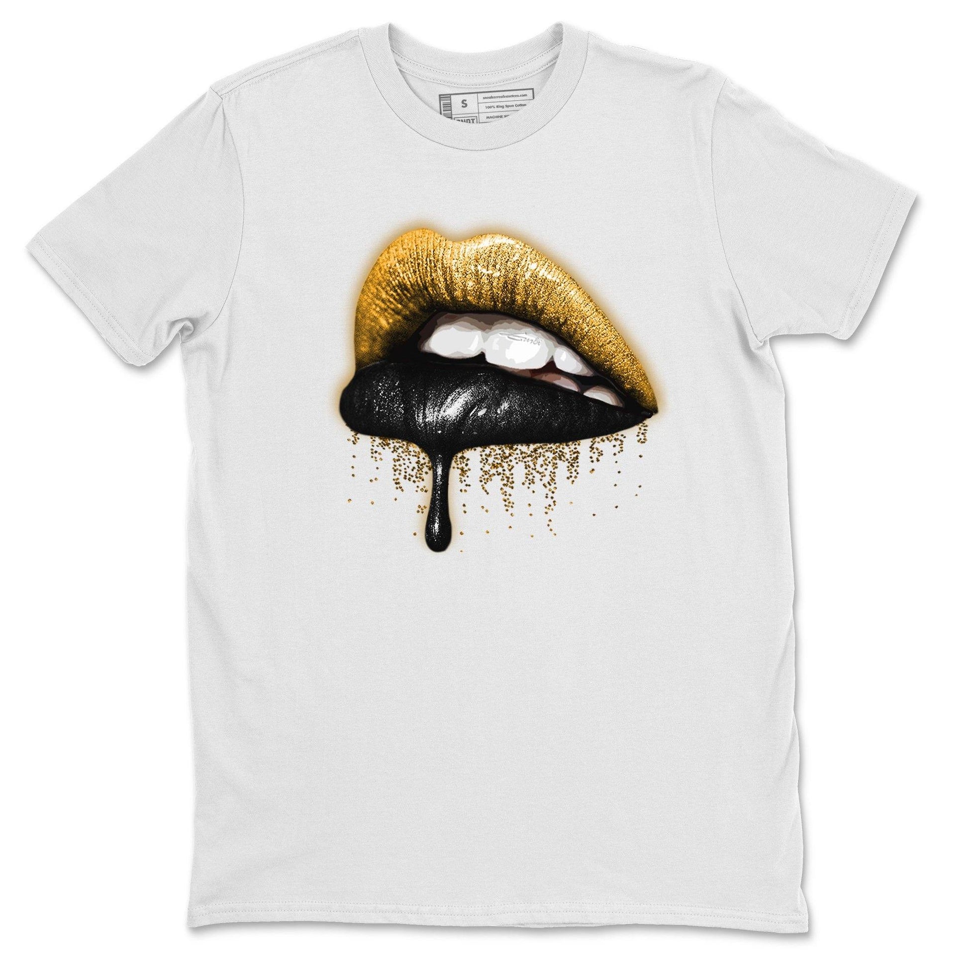 Jordan 1 Pollen Sneaker Match Tees Dripping Lips Sneaker Tees Jordan 1 Pollen Sneaker Release Tees Unisex Shirts