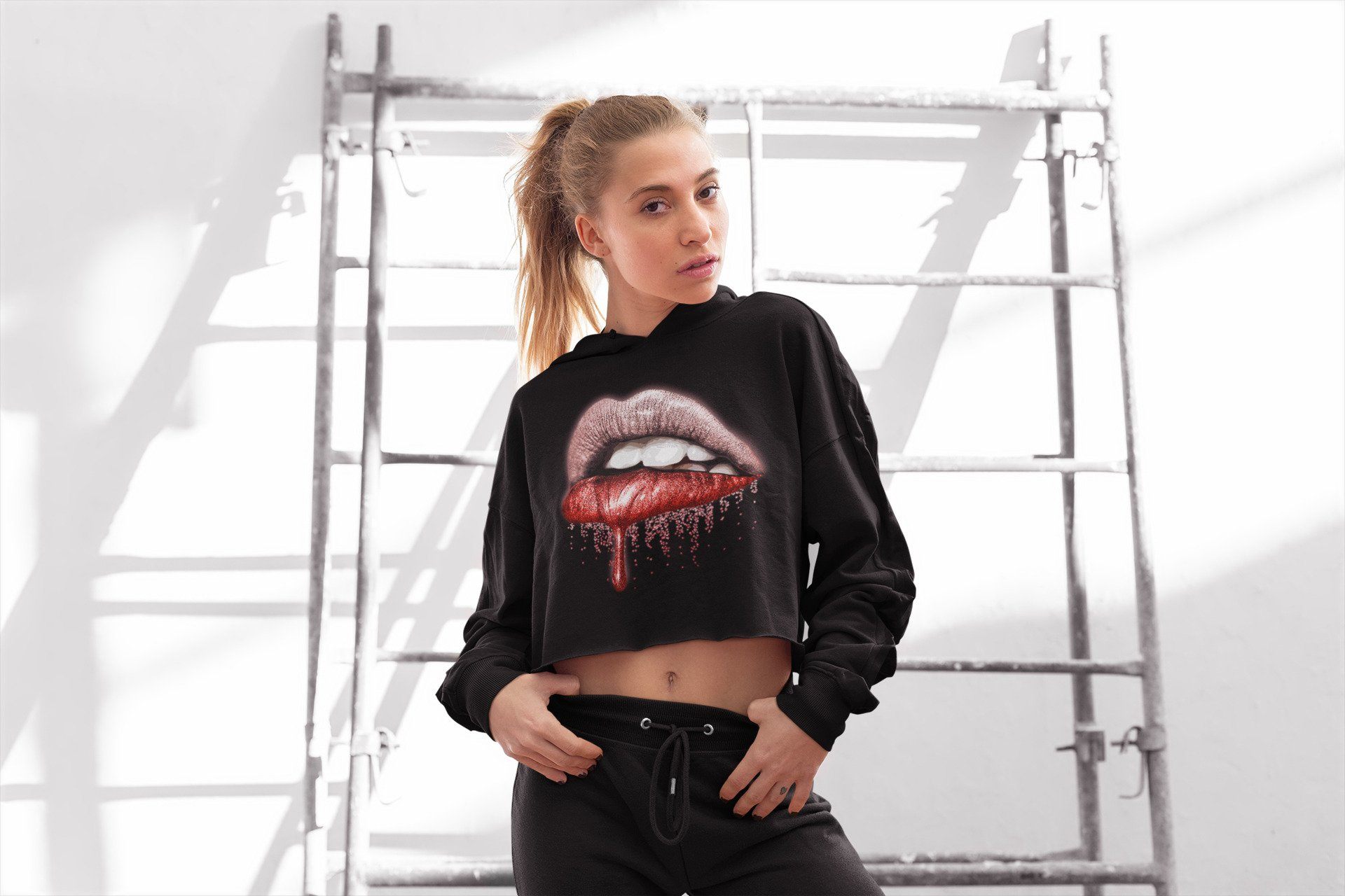 Jordan 3 Rust Pink Sneaker Match Tees Dripping Lips Sneaker Tees Jordan 3 Rust Pink Sneaker Release Tees Women's Shirts