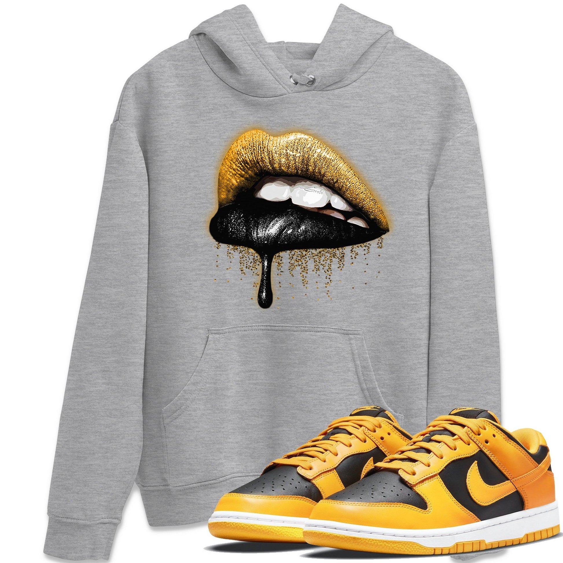 Dunk Championship Goldenrod Sneaker Match Tees Dripping Lips Sneaker Tees Dunk Championship Goldenrod Sneaker Release Tees Unisex Shirts