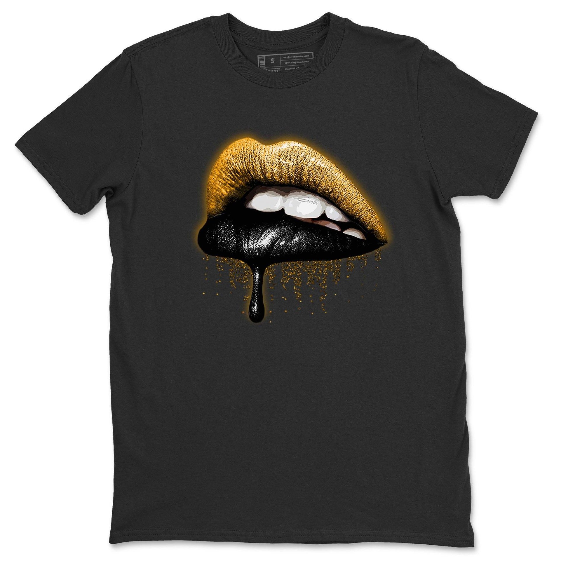 Dunk Championship Goldenrod Sneaker Match Tees Dripping Lips Sneaker Tees Dunk Championship Goldenrod Sneaker Release Tees Unisex Shirts