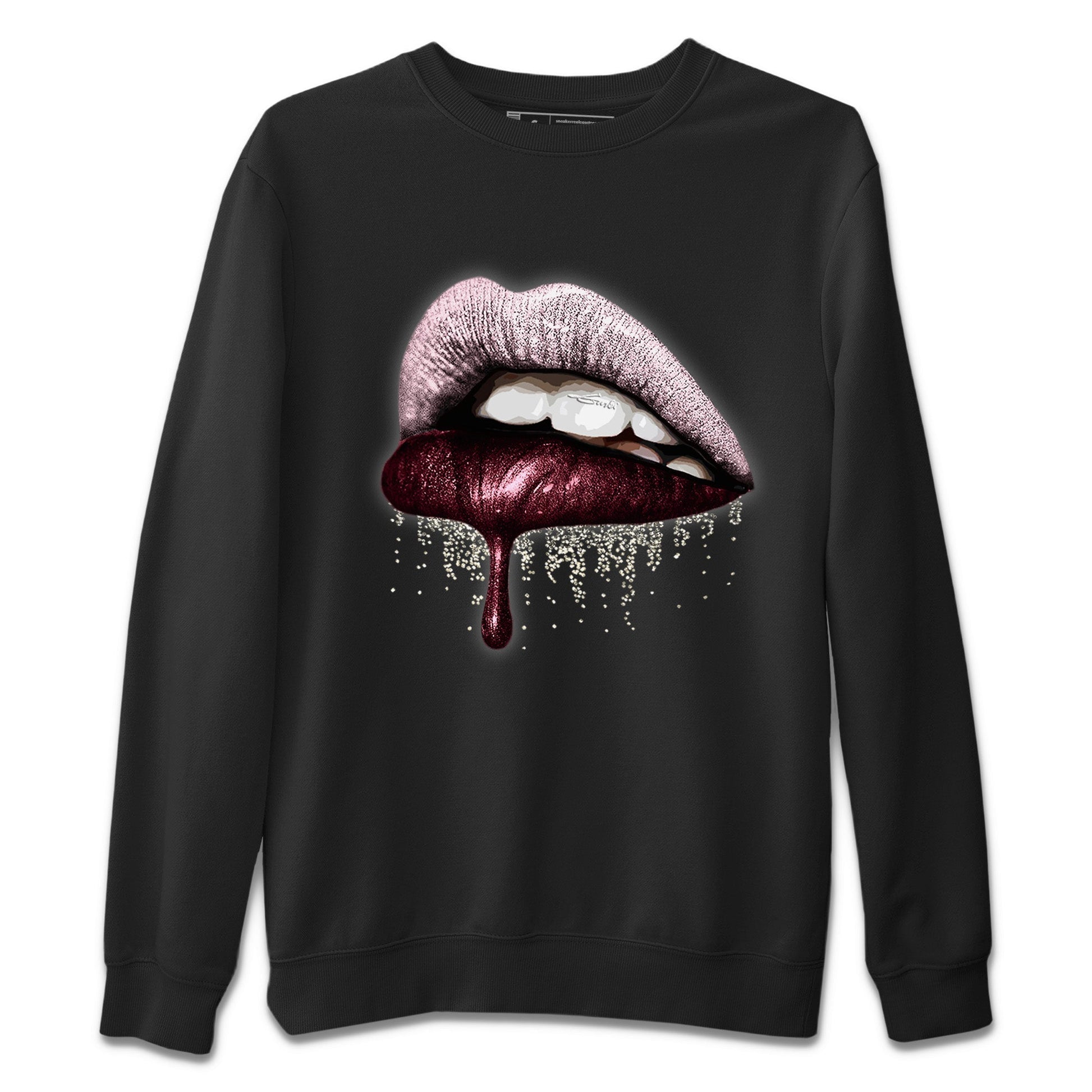 Dunk Valentines Day Sneaker Match Tees Dripping Lips Sneaker Tees Nike Dunk Valentine's Day Sneaker SNRT Sneaker Tees Unisex Shirts