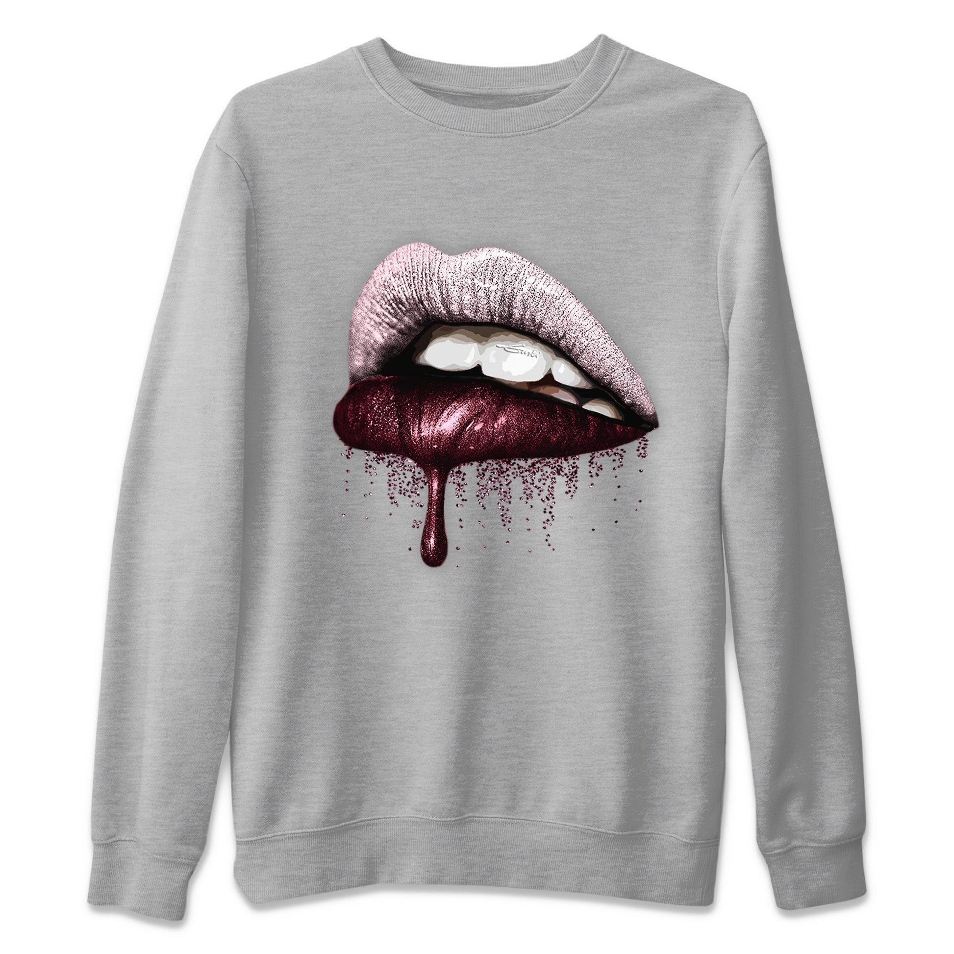 Dunk Valentines Day Sneaker Match Tees Dripping Lips Sneaker Tees Nike Dunk Valentine's Day Sneaker SNRT Sneaker Tees Unisex Shirts