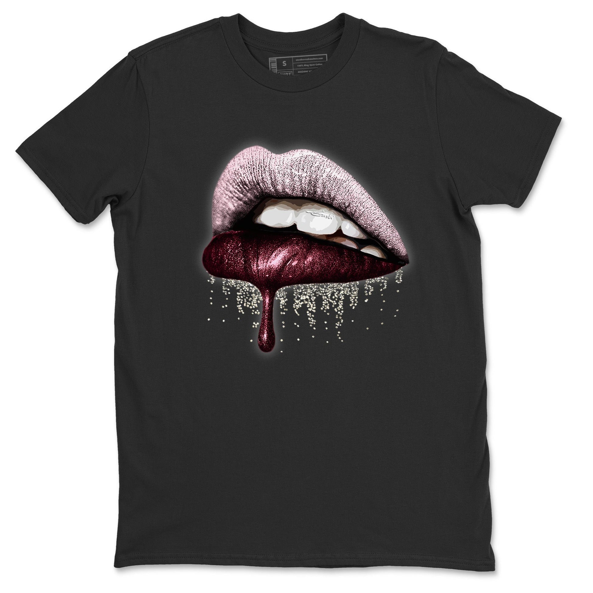 Dunk Valentines Day Sneaker Match Tees Dripping Lips Sneaker Tees Nike Dunk Valentine's Day Sneaker SNRT Sneaker Tees Unisex Shirts