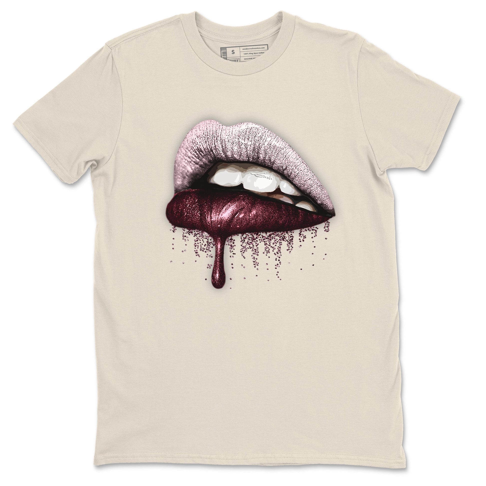 Dunk Valentines Day Sneaker Match Tees Dripping Lips Sneaker Tees Nike Dunk Valentine's Day Sneaker SNRT Sneaker Tees Unisex Shirts