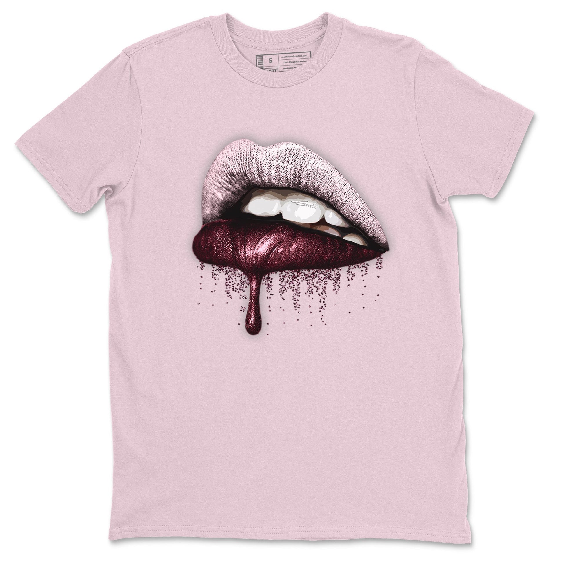 Dunk Valentines Day Sneaker Match Tees Dripping Lips Sneaker Tees Nike Dunk Valentine's Day Sneaker SNRT Sneaker Tees Unisex Shirts