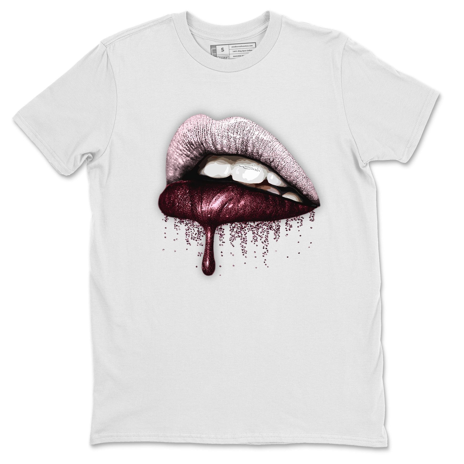 Dunk Valentines Day Sneaker Match Tees Dripping Lips Sneaker Tees Nike Dunk Valentine's Day Sneaker SNRT Sneaker Tees Unisex Shirts