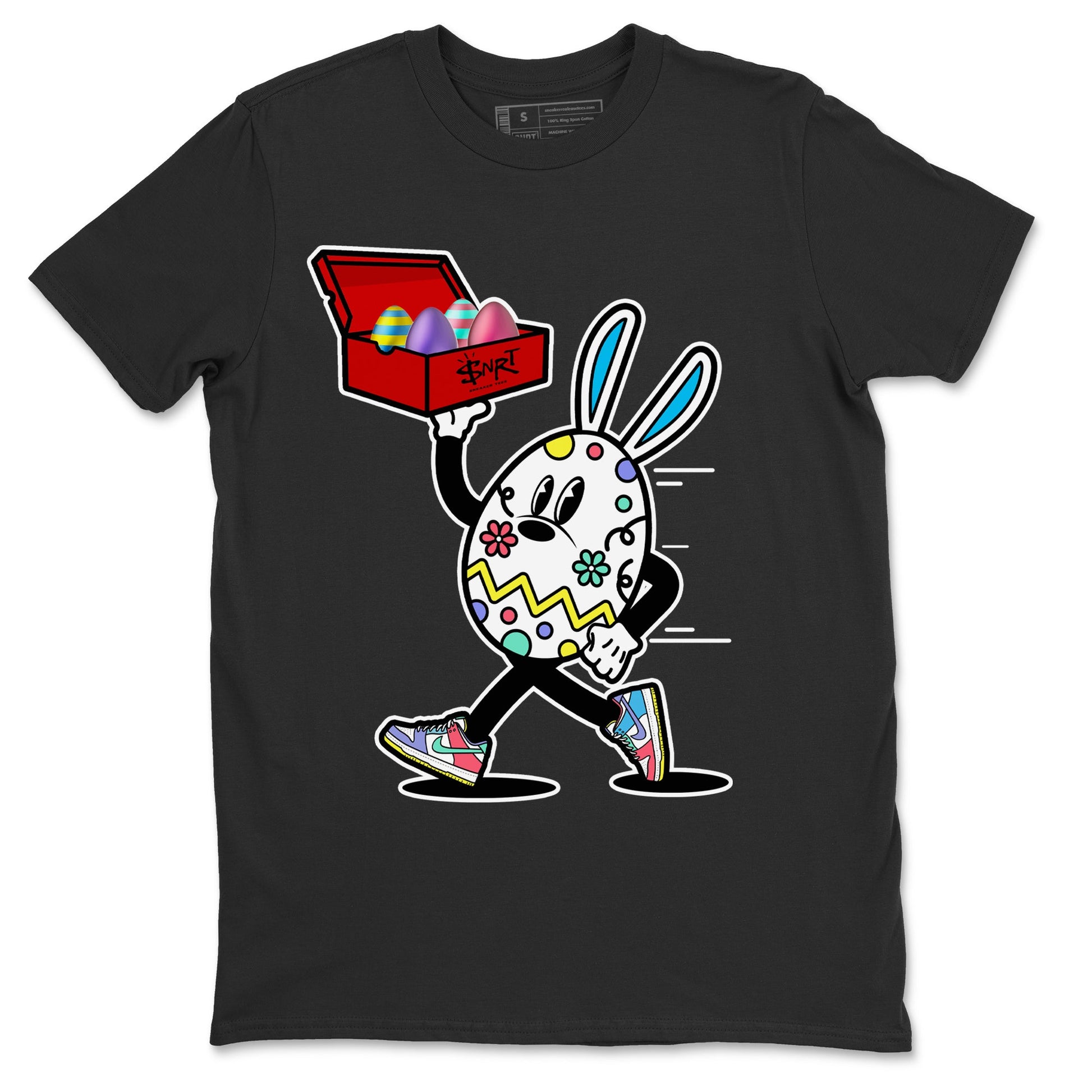 Dunk Easter Candy Sneaker Match Tees Easter Egg Hunter Sneaker Tees Holiday Easter T-Shirt Sneaker Release Tees Unisex Shirts Black 2