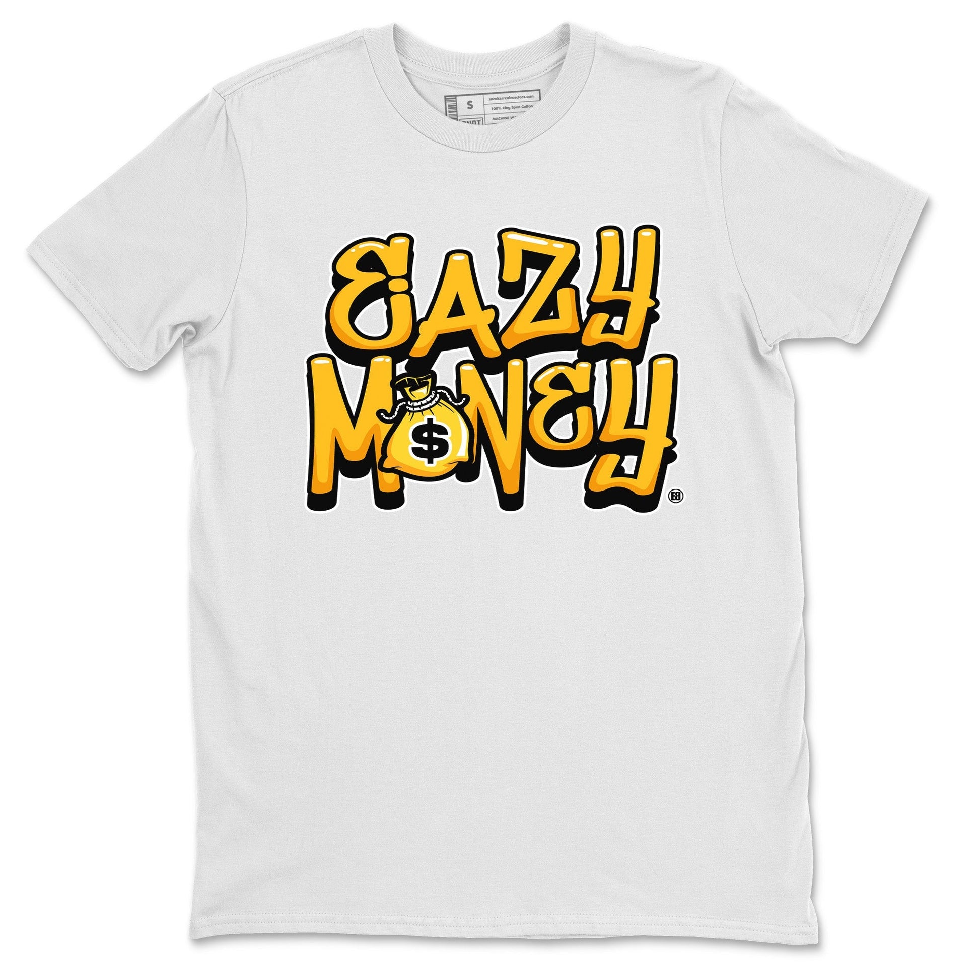 Jordan 1 Yellow Toe Sneaker Match Tees Easy Money Sneaker Tees Jordan 1 Yellow Toe Sneaker Release Tees Unisex Shirts