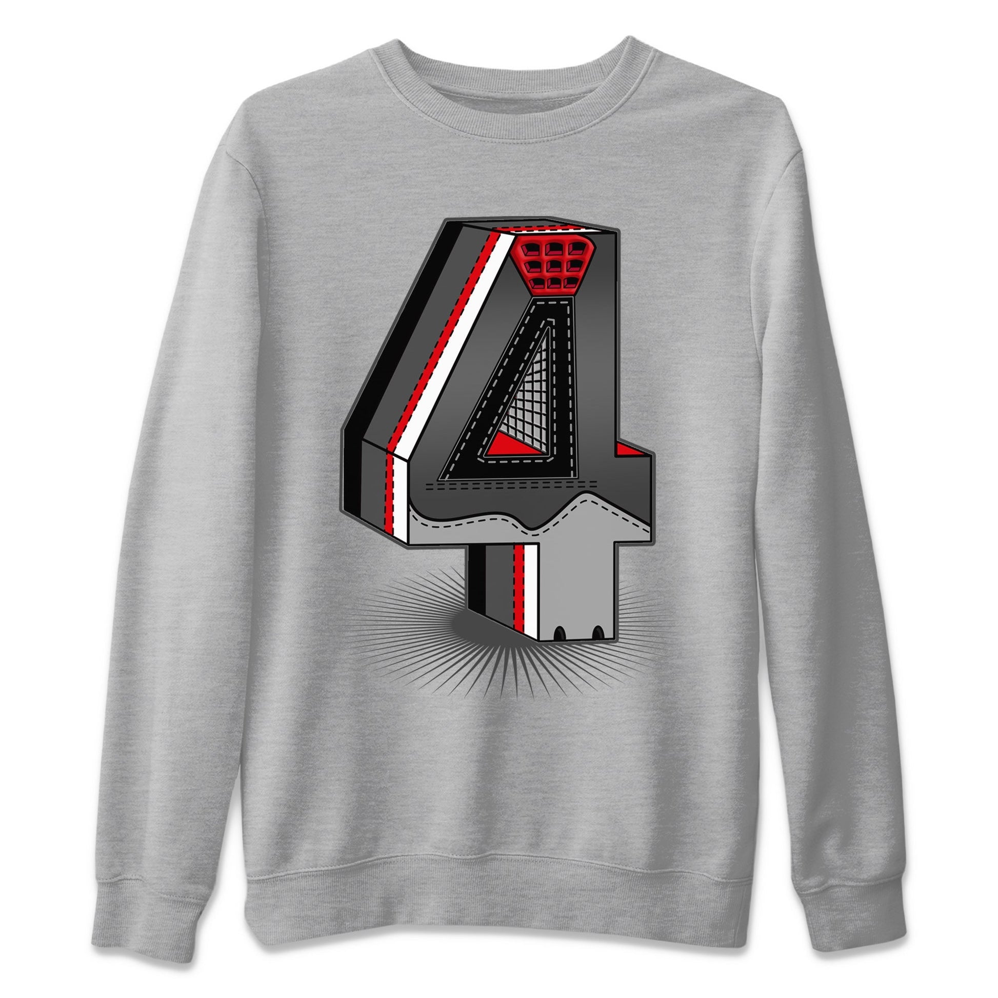 Jordan 4 Infrared Sneaker Match Tees Four Statue Sneaker Tees Jordan 4 Infrared Sneaker Release Tees Unisex Shirts