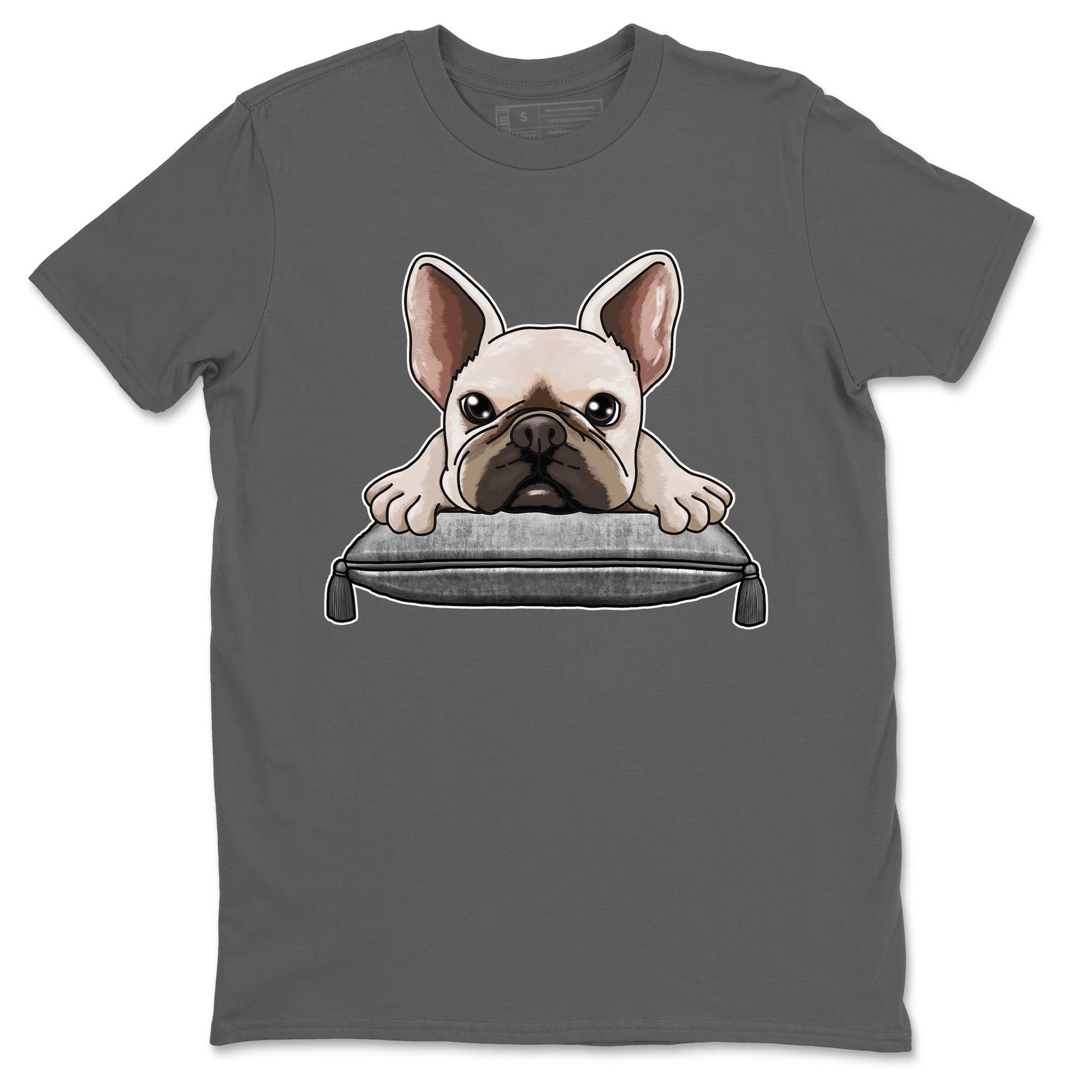 AJ4 Frozen Moments shirt to match jordans French Bulldog sneaker tees Crew Neck AJ4 Frozen Moments SNRT Sneaker Release Tees Unisex Casual Shirts Cool Grey 2 T-Shirt